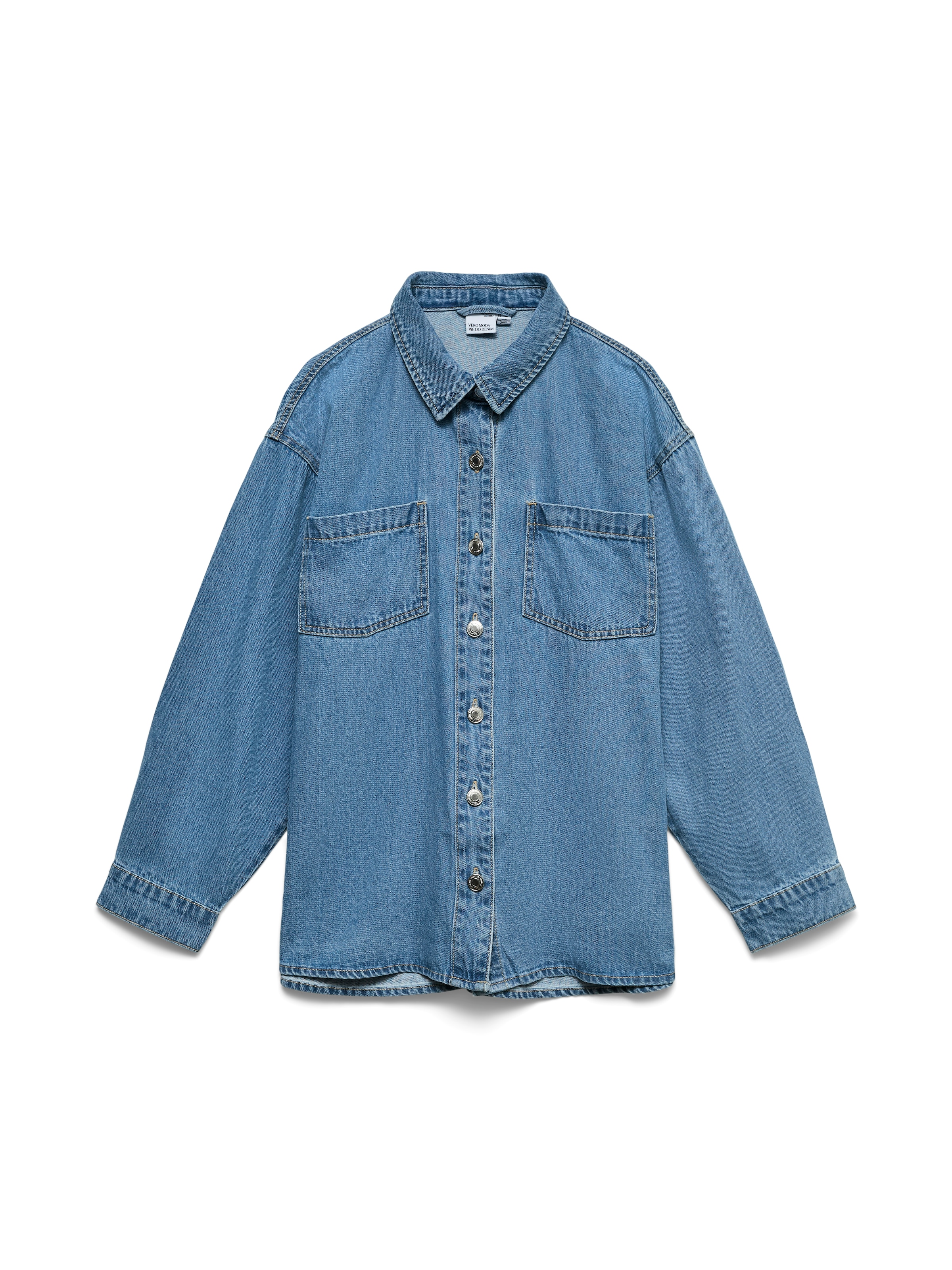 Vero Moda Jeansbluse »VMJENNIE LS OVERSIZE DENIM SHIRT GA NOOS«
