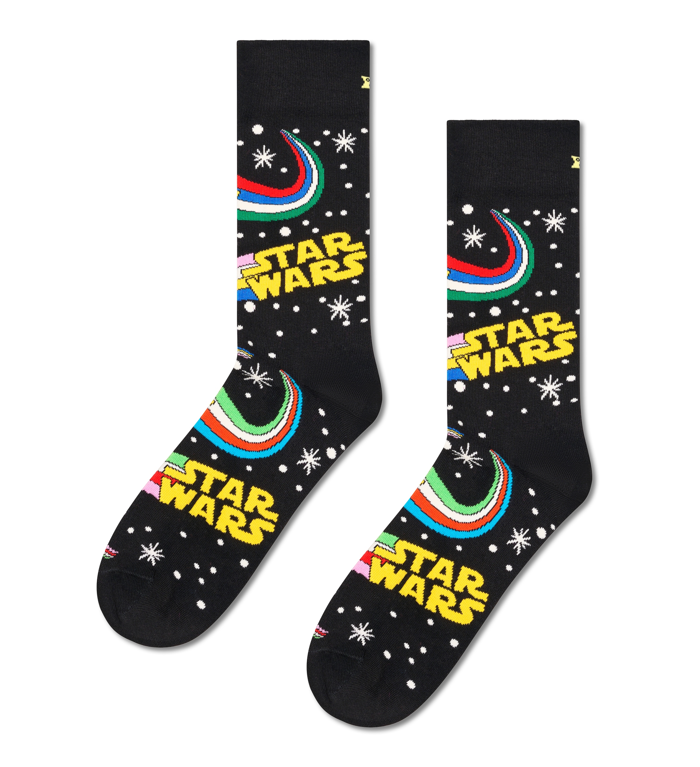 Happy Socks Langsocken, (3er Pack), mit kreativen Star Wars-Motiven