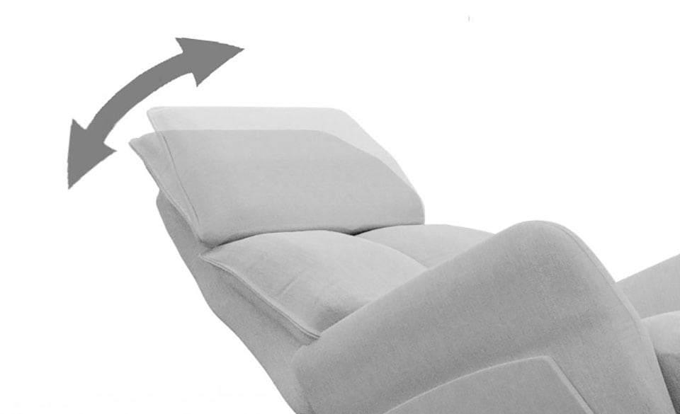 alina Relaxsessel »Thimo« in Größe M, Liegefläche 180cm, verstellbar, optional mit Aufstehhilfe