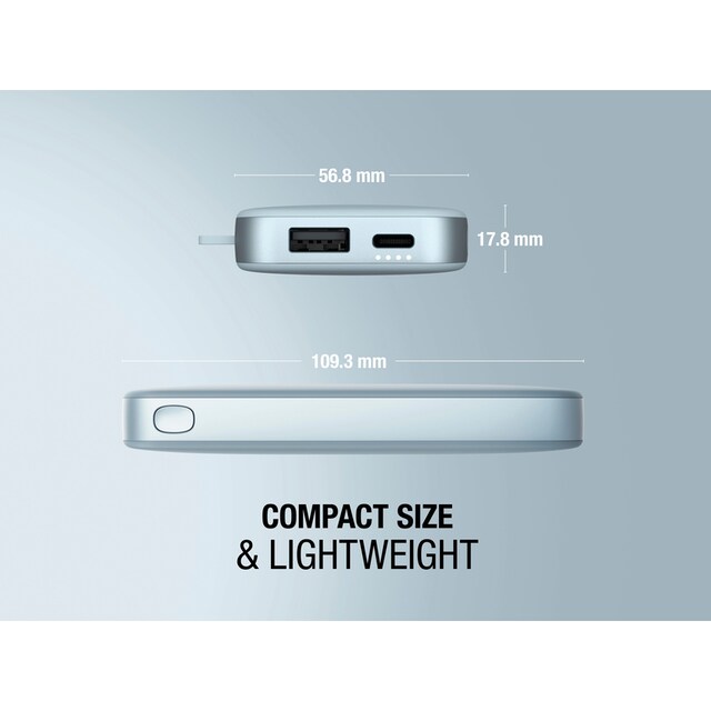 Fresh´n Rebel Powerbank »Power Pack 6000mAh mit USB-C, Fast Charge«, 5 V ➥  3 Jahre XXL Garantie | UNIVERSAL