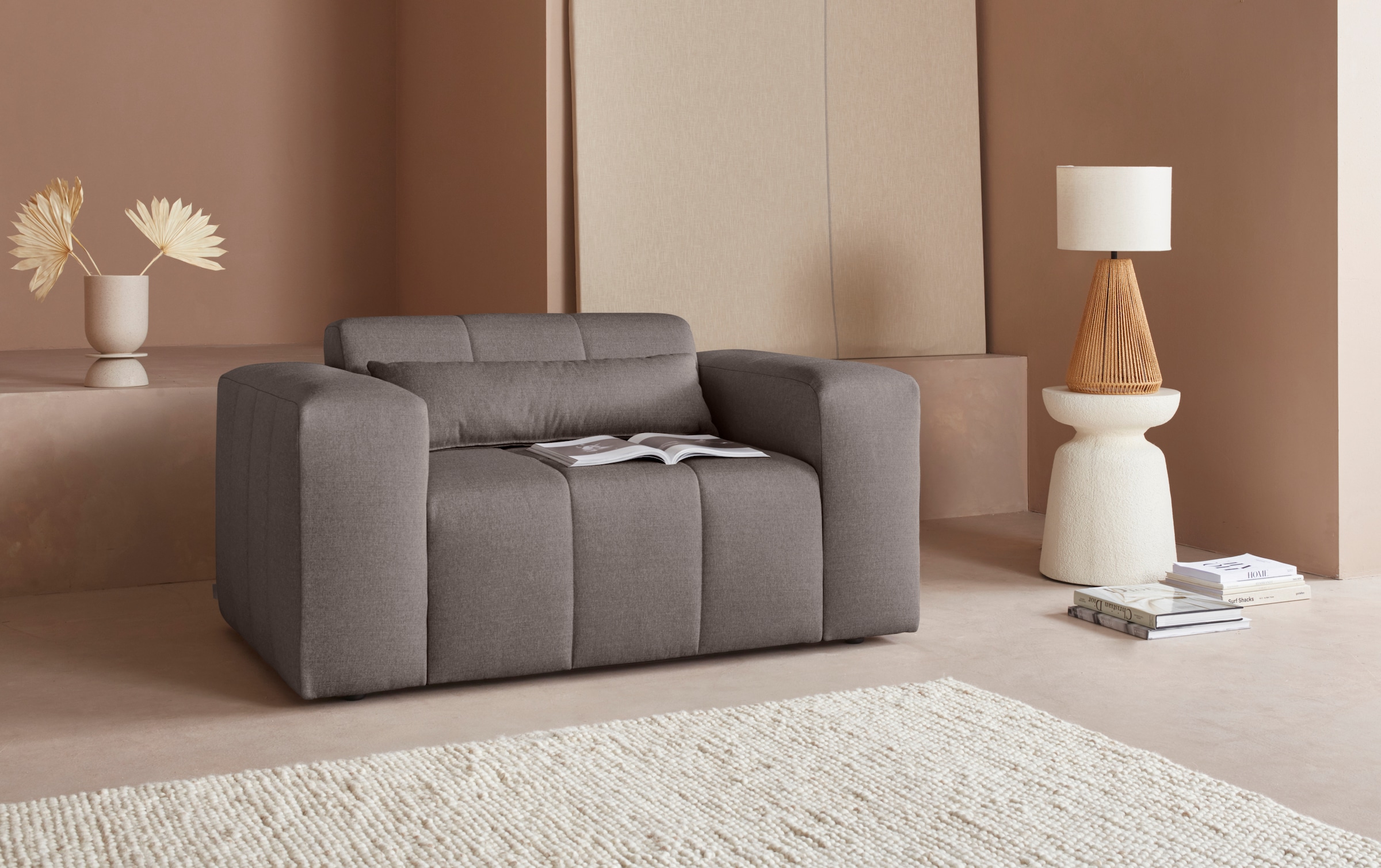 LeGer Home by Lena Gercke Loveseat »Maileen Sessel«, passend zur Modulserie "Maileen" - separat stellbar