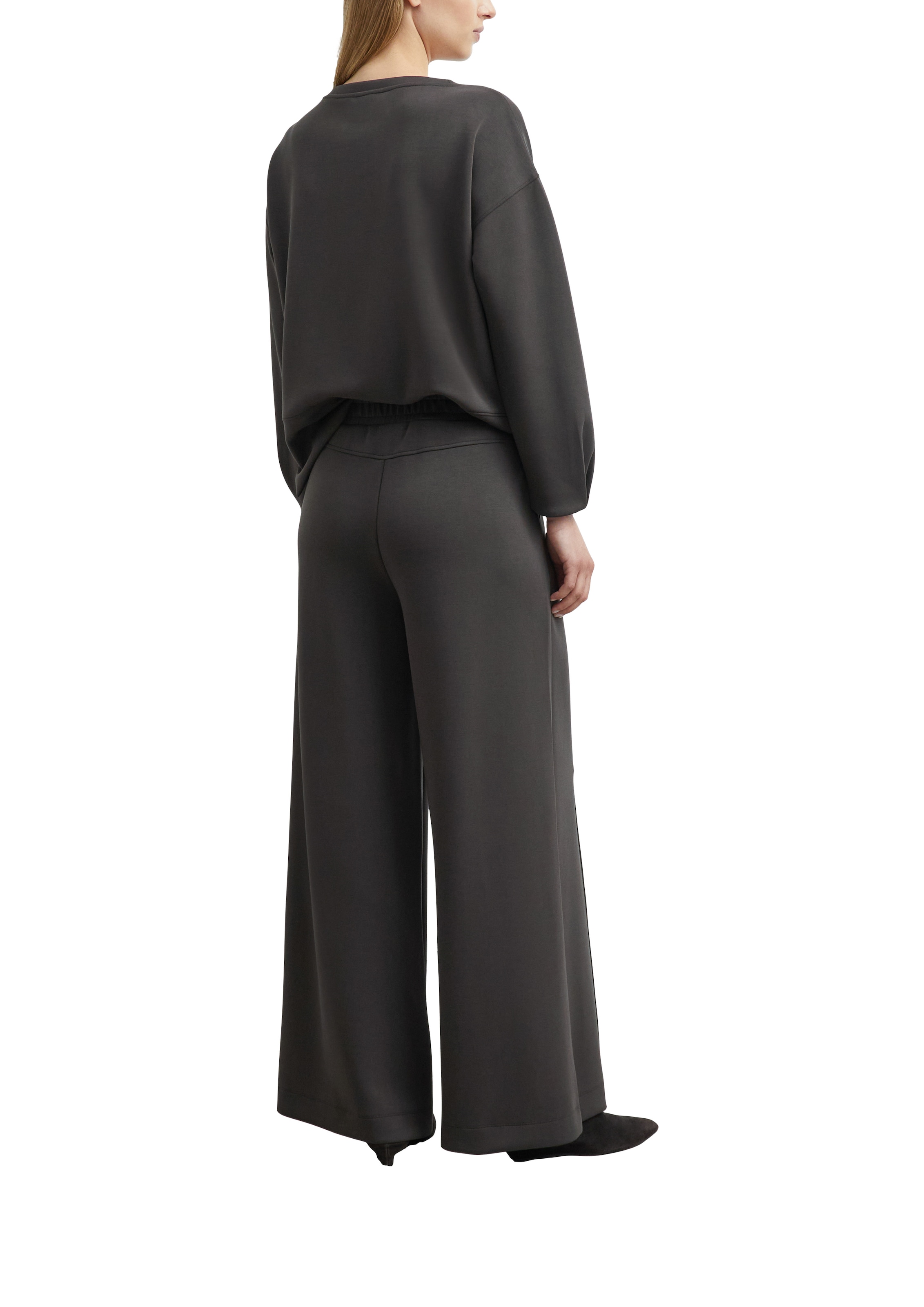 Comma Schlupfhose  mit weitem Bein, Stretch