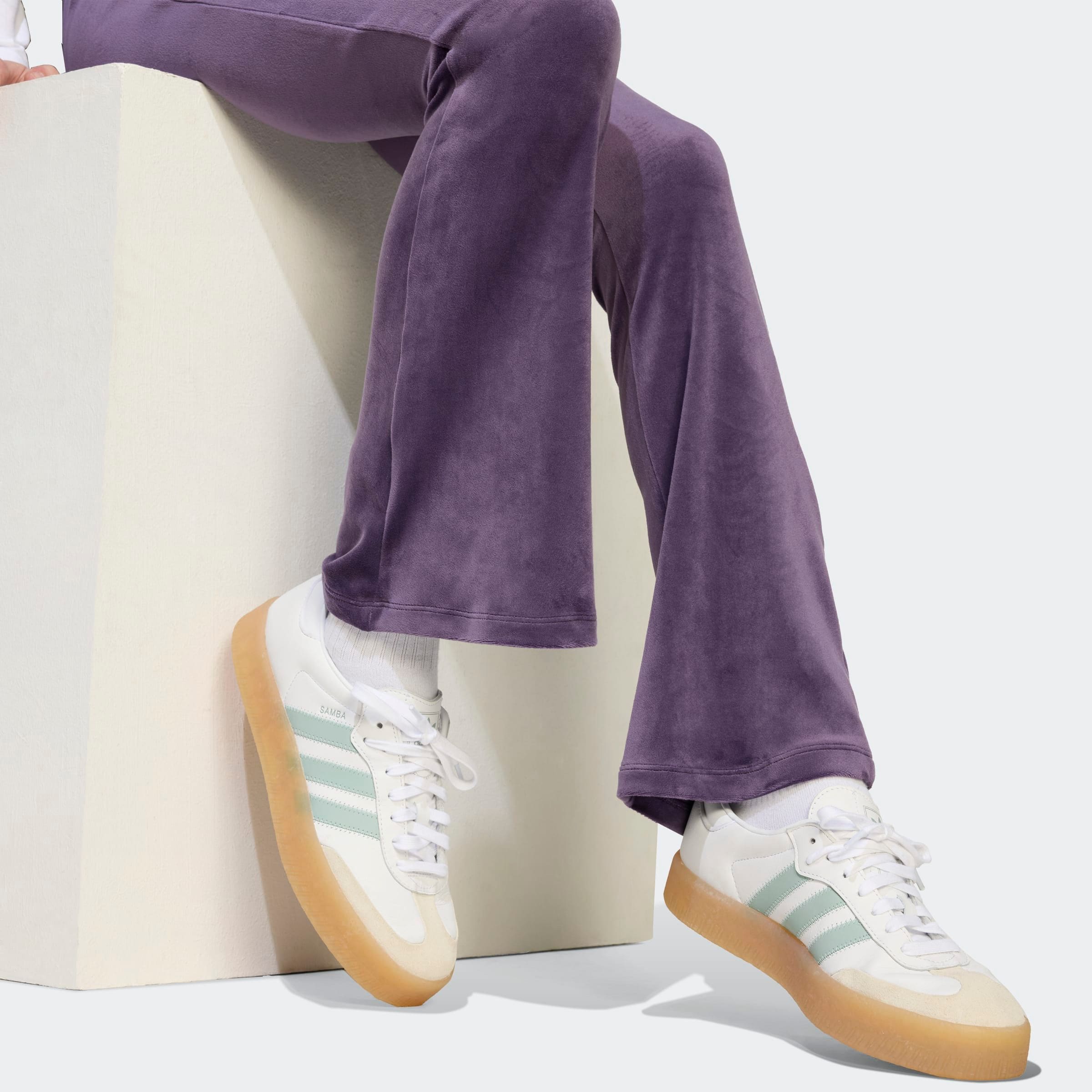 adidas Originals Sporthose »VELOUR PANTS«  sportlicher Stil, für Kinder, aus Polyester und Elasthan