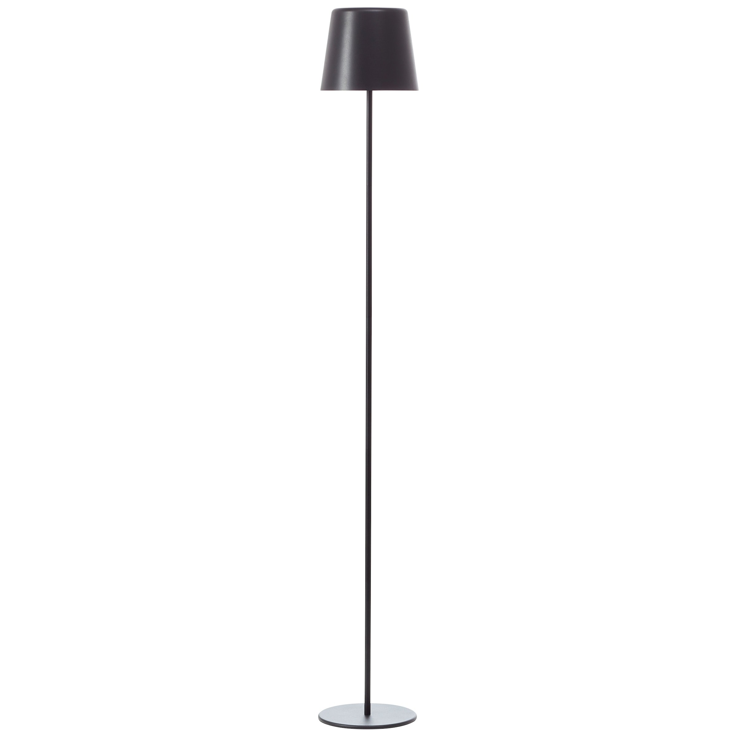 Brilliant LED Außen-Stehlampe »Kaami«, Akkubetrieben, 129 cm, 350 lm, 3000 K, 3-Stufen dimmbar, Metall