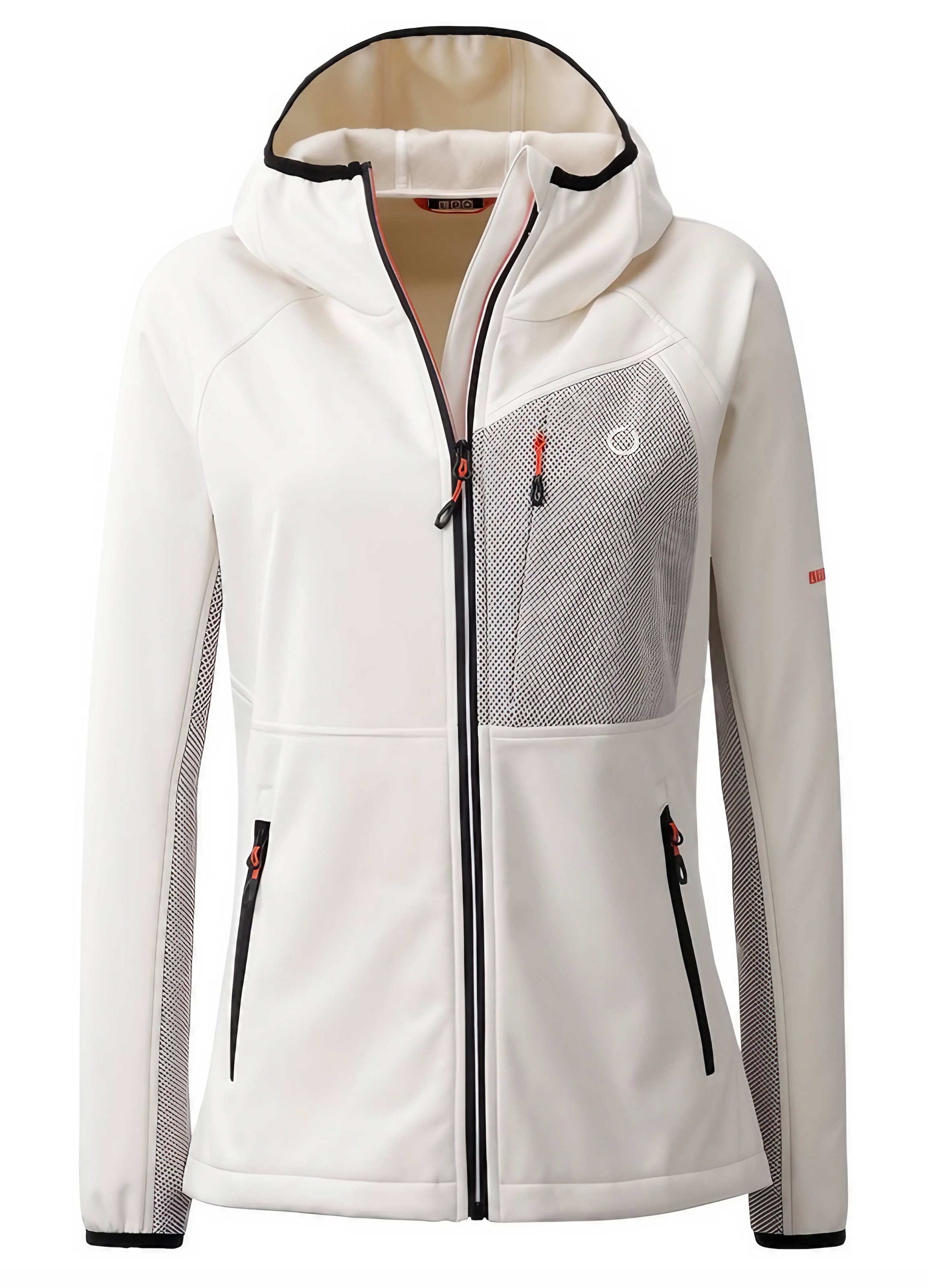 LPO Softshelljacke »PAULA WMN« Jacquardstrick-Einsätze