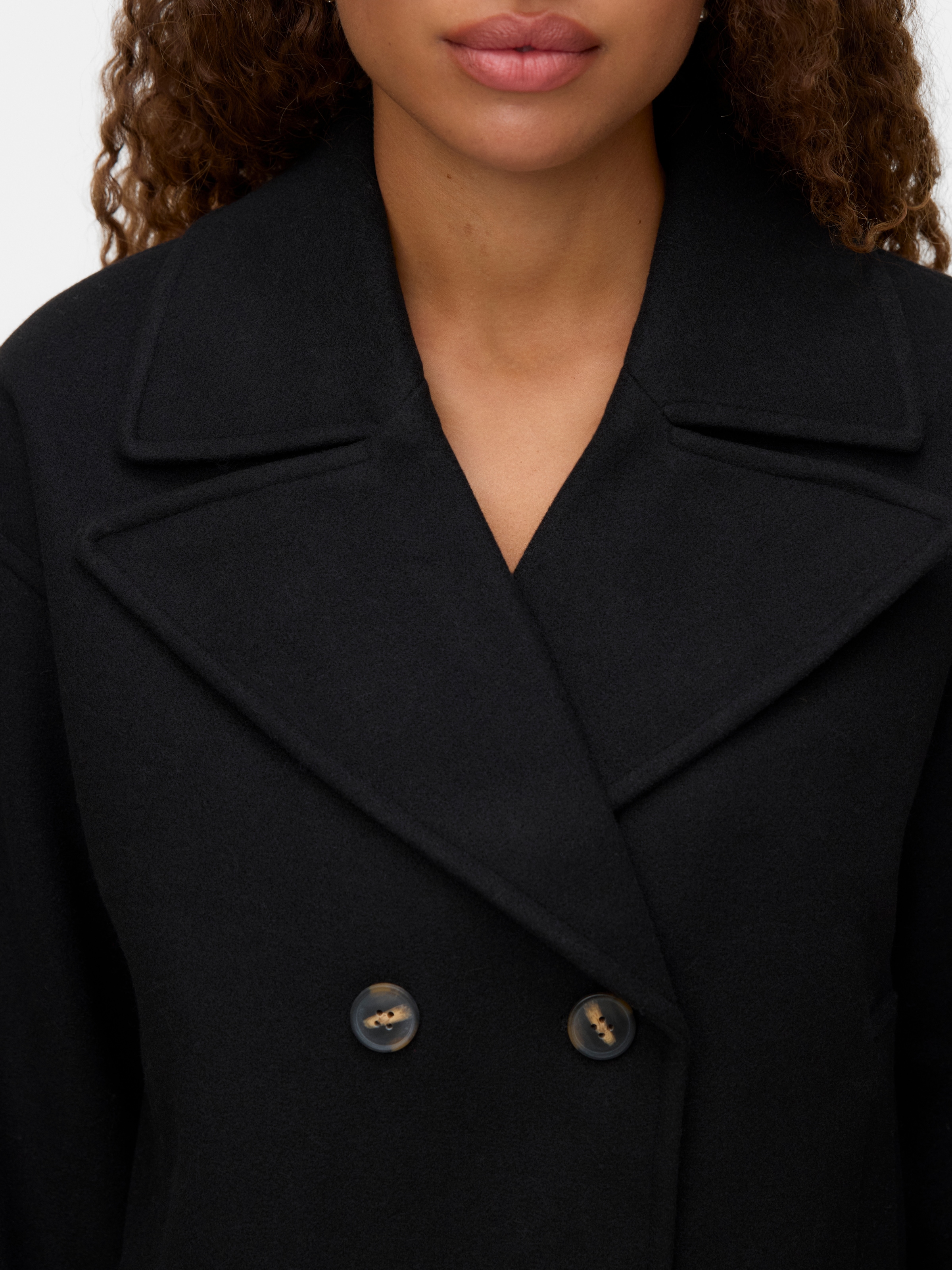 Vero Moda Cabanjacke »VMVINCELINE SHORT JACKET NOOS« Kunstfaser