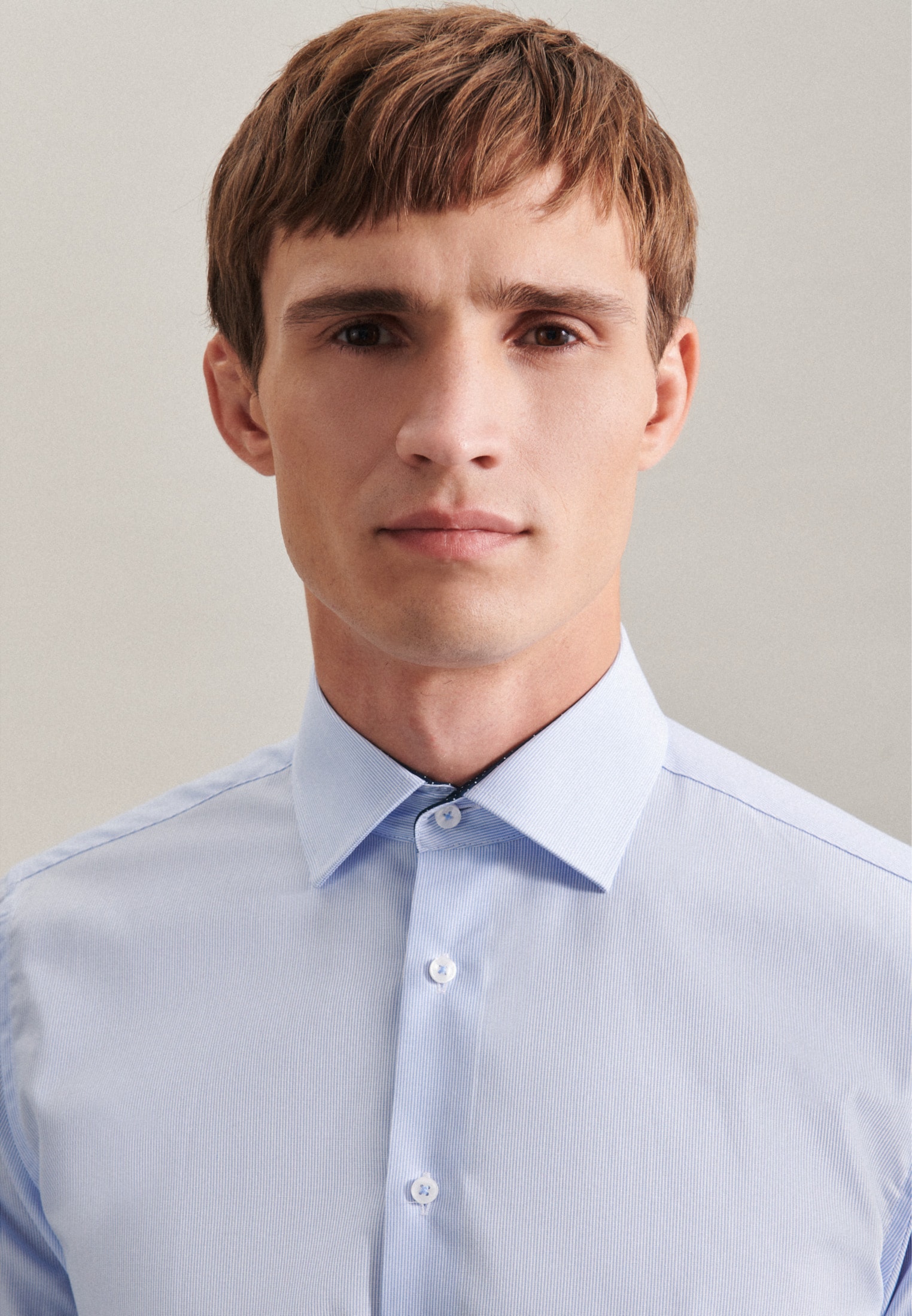 seidensticker Businesshemd »Schwarze Rose« Slim 1/1 Kentkragen Gestreift