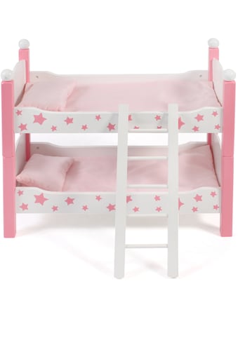 Puppenbett »Stars Pink«