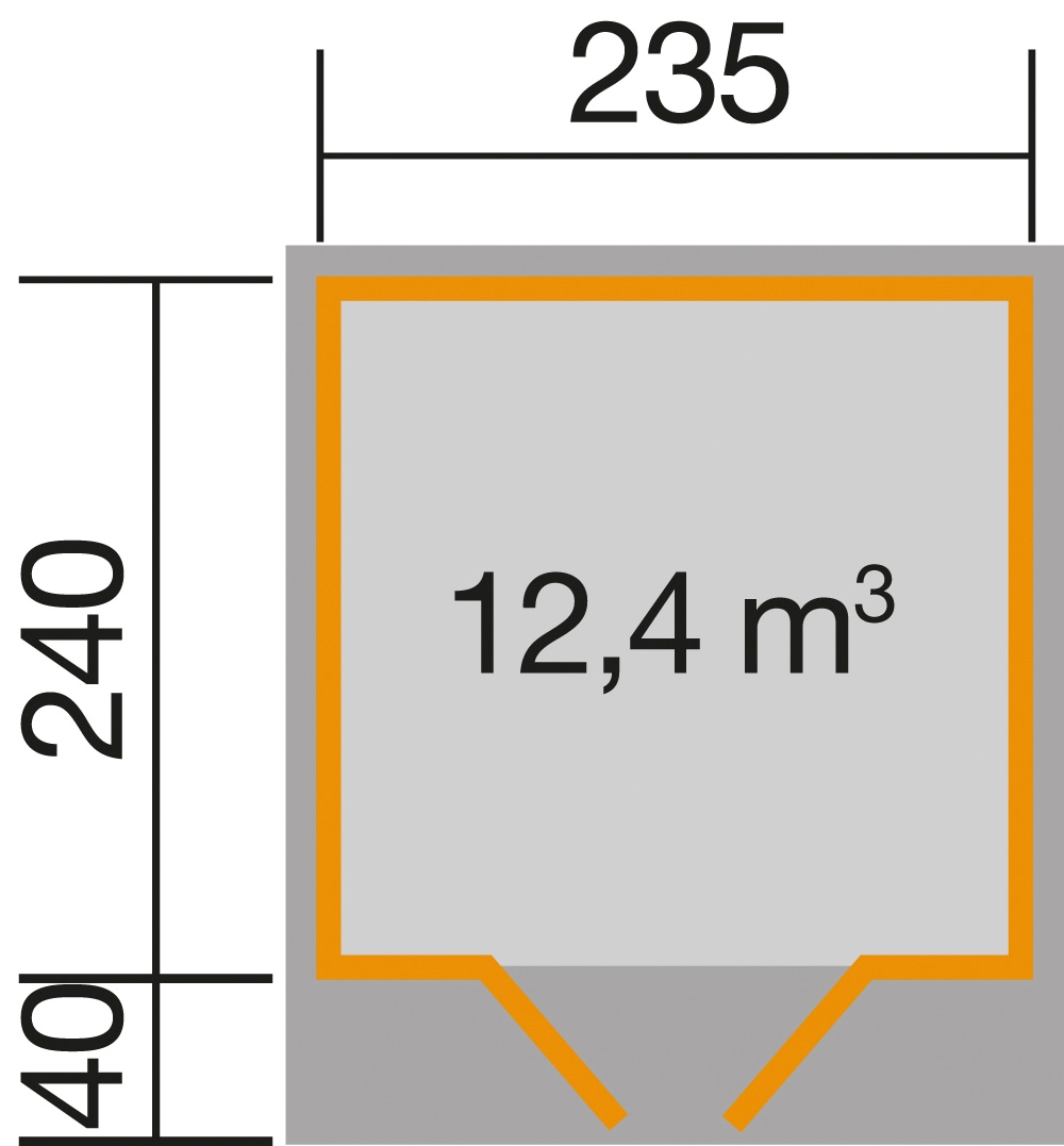 weka Gartenhaus »179 Gr.2«