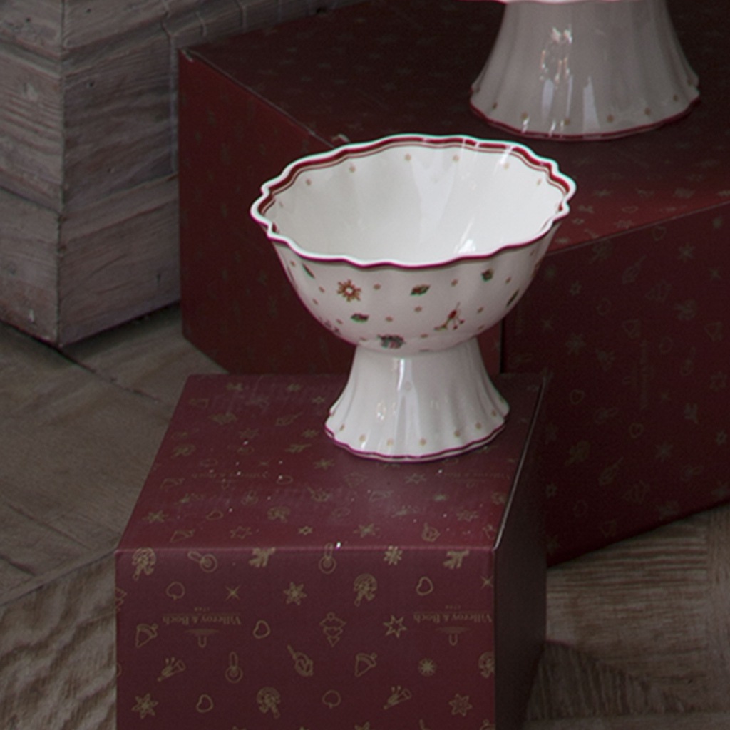 Villeroy & Boch Schale »Dessertschale auf Fuss Toy's Delight ø 15,2 cm bunt«
