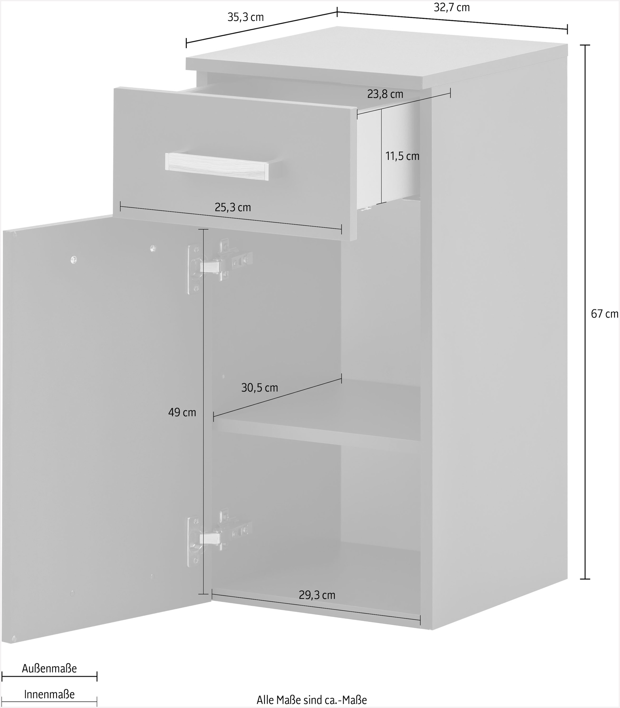 Schildmeyer Unterschrank »Duo«