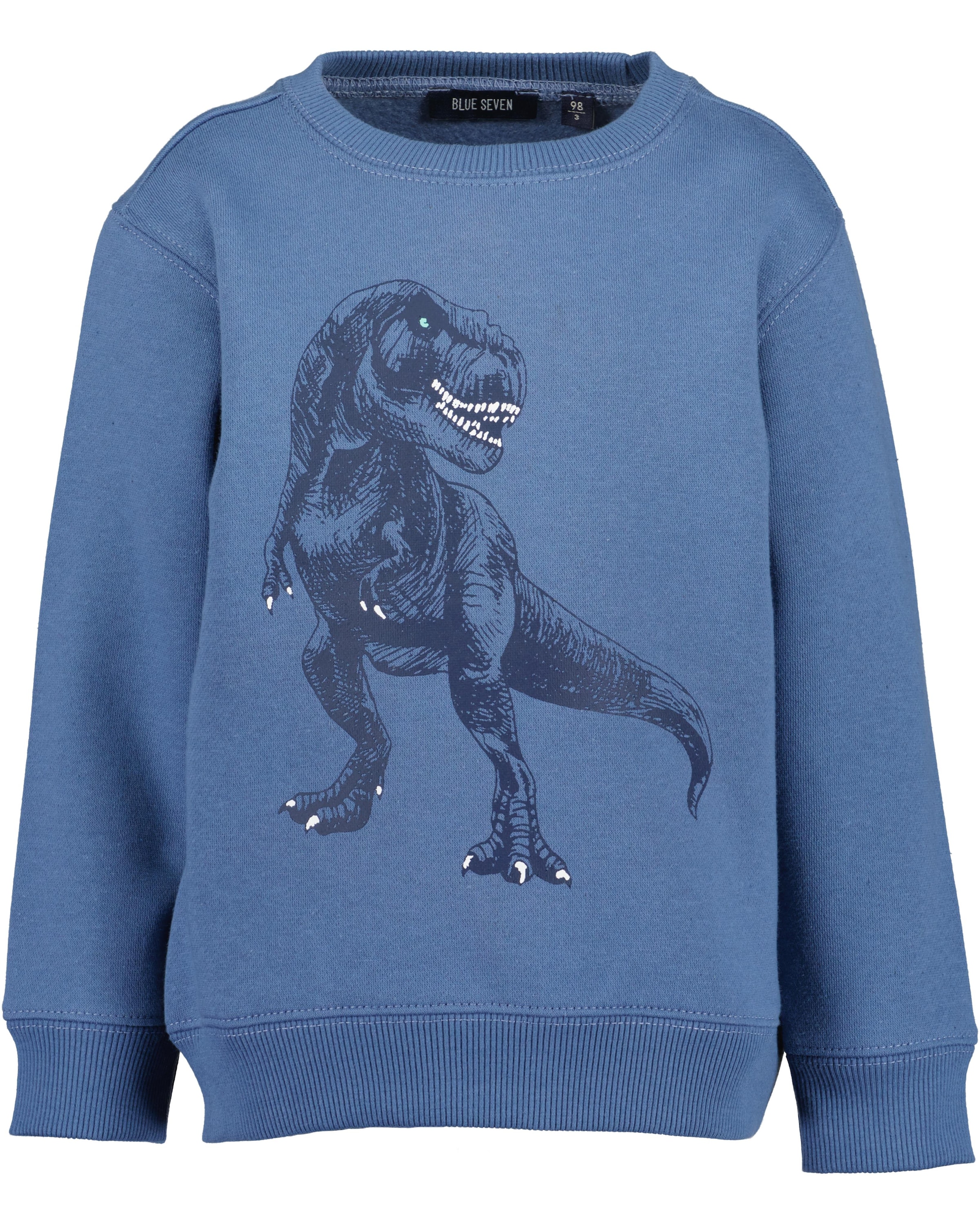 Blue Seven Sweatshirt , Baumwollmischung und tolles Dino-Motiv
