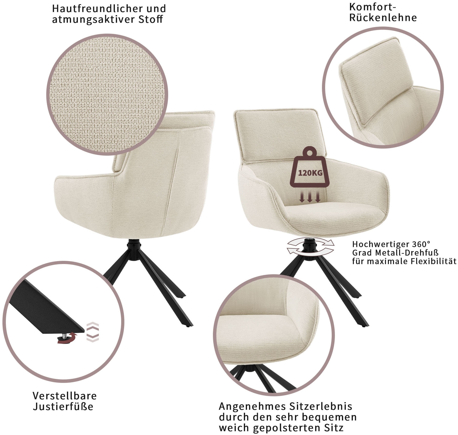 Home affaire Essgruppe, (4 tlg.)