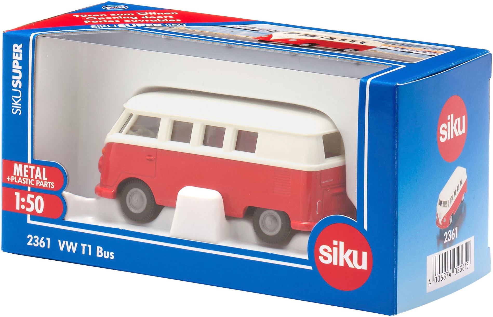 Siku Spielzeug-Bus »Siku Super, VW T1 Bus (2361)«