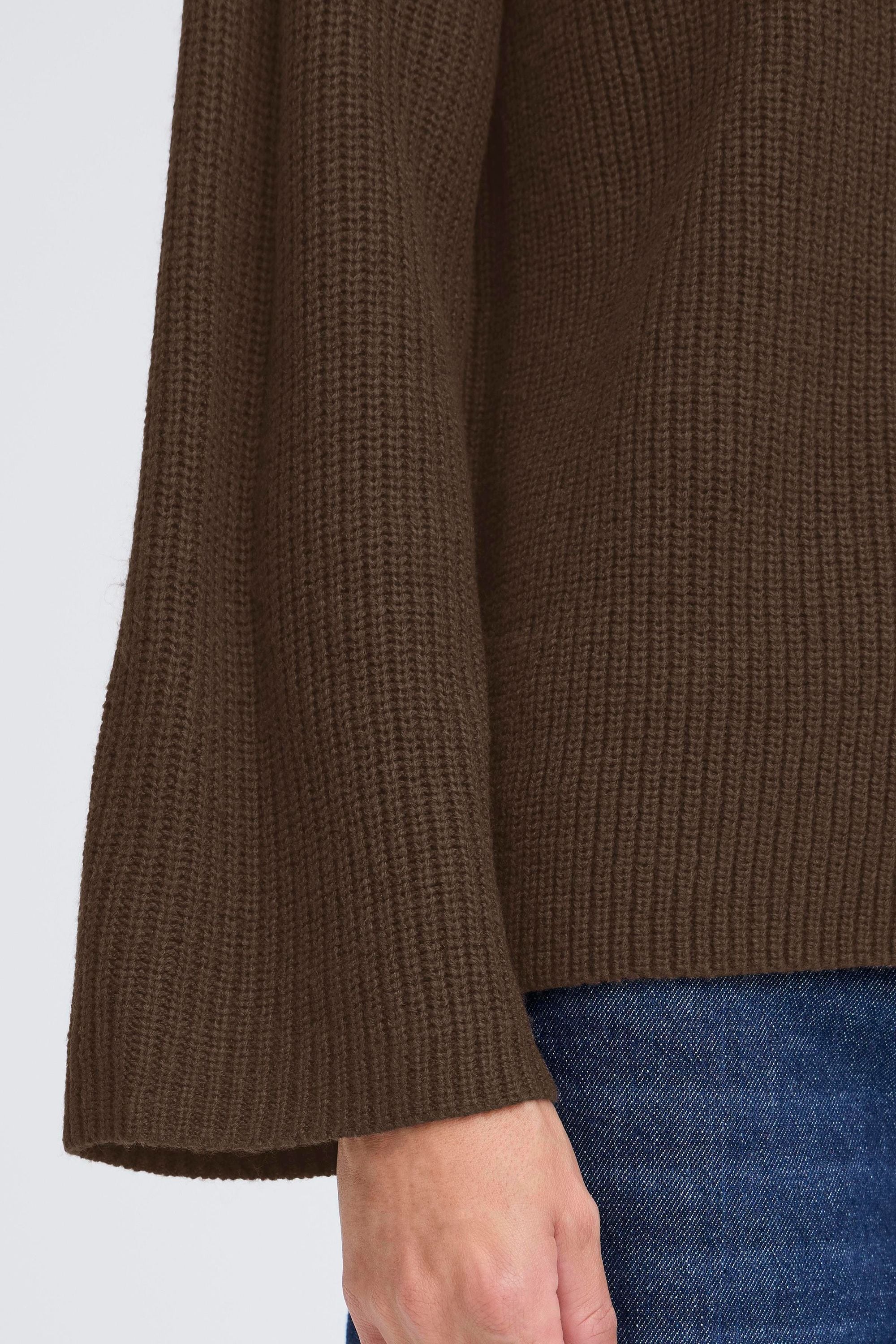 OXMO Strickfleece-Pullover »Strickpullover OXBMMNELLY TURTLENECK«
