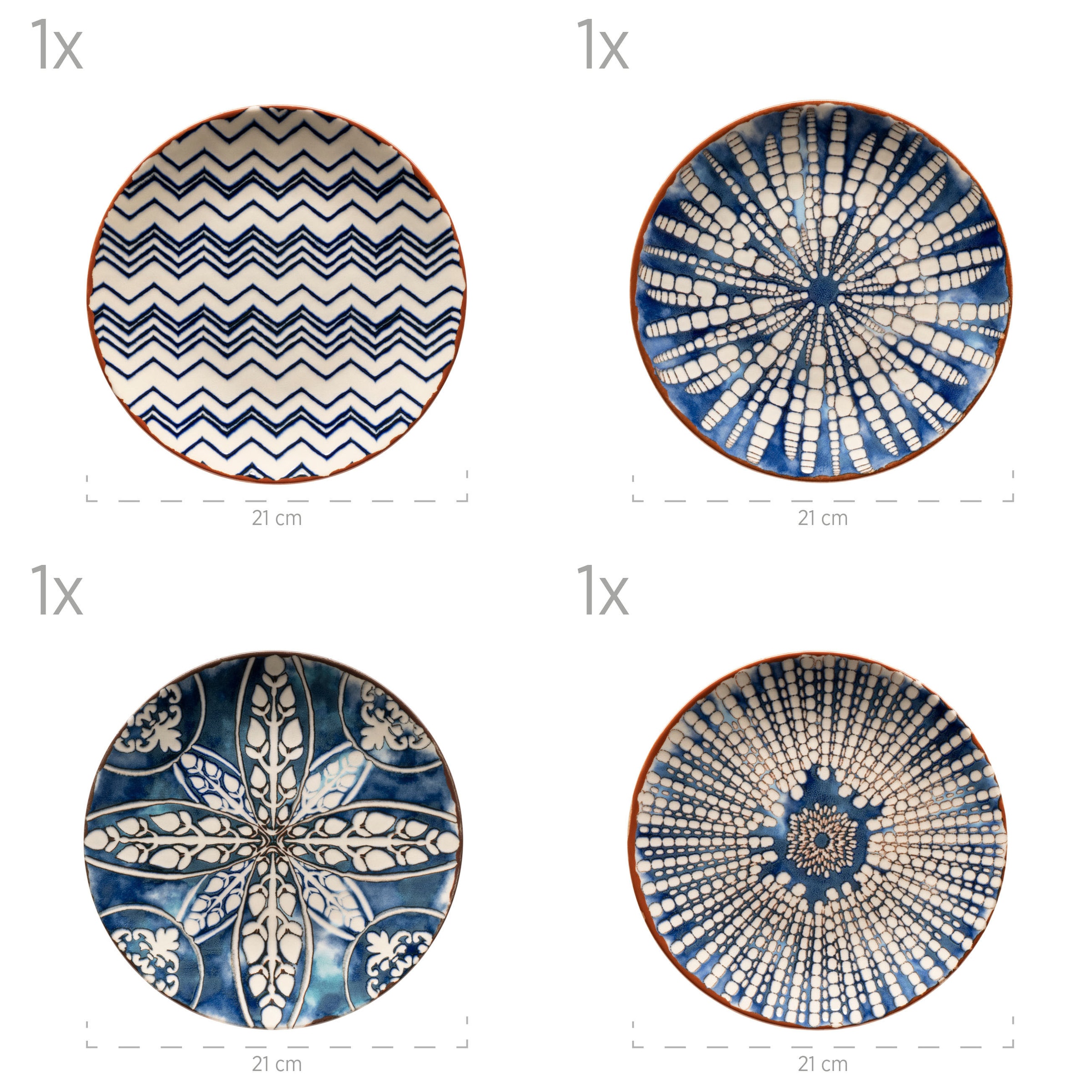 MÄSER Tafelservice »Iberico Blue«