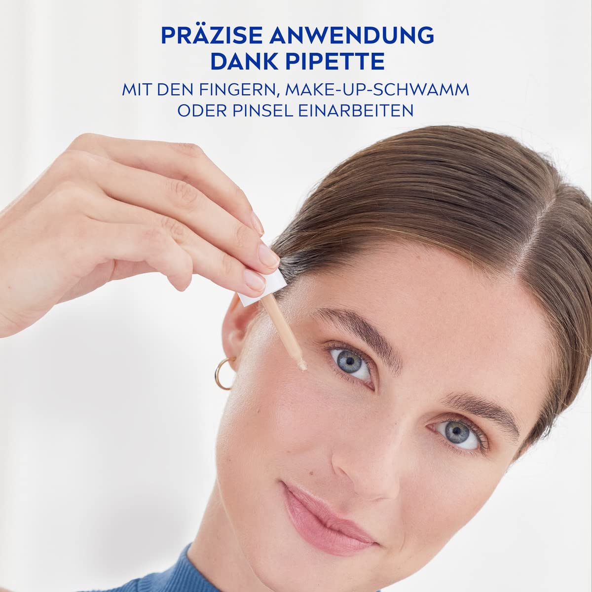 Nivea Foundation »CELLULAR 3IN1 HYALURON SERUM FOUNDATION« mit natürlicher Deckkraft, für kleine Unebenheiten und Rötungen