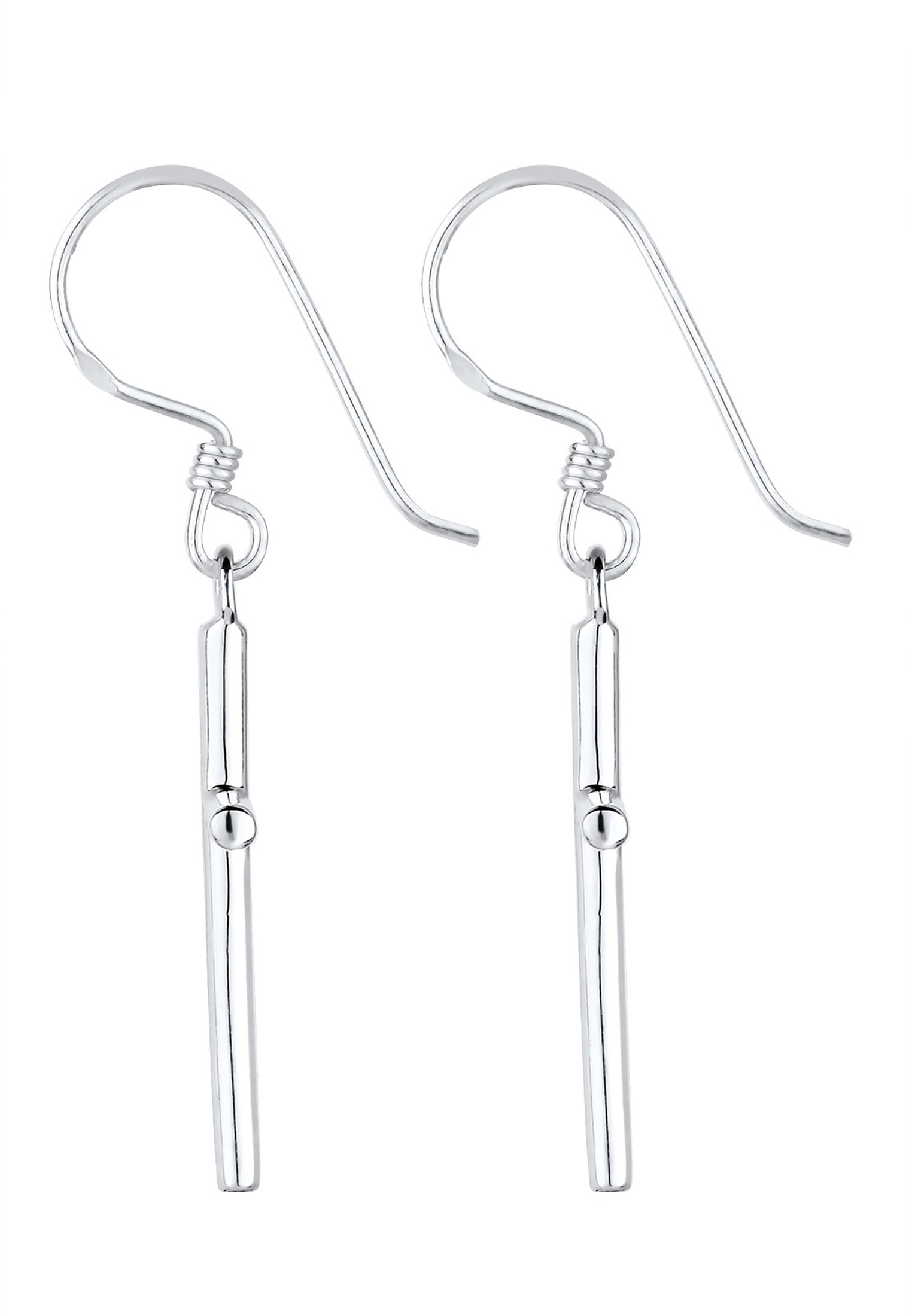 Elli Paar Ohrhänger »Ohrringe Kreuz Religion Schlicht Filigran 925 Silber«