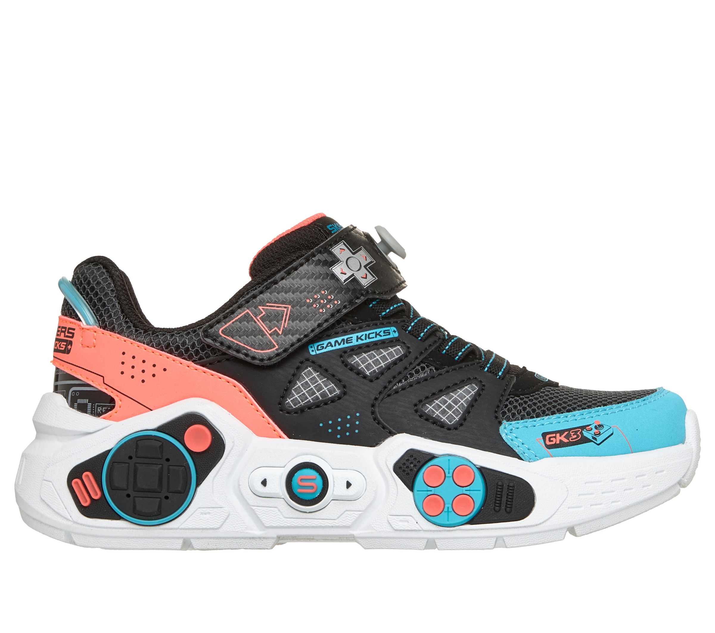 Skechers Sneaker »GAMETRONIX 3.0«  Klettschuh, Größenschablone zum Download