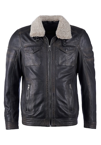 Bikerjacke »Lederjacke 3102102«