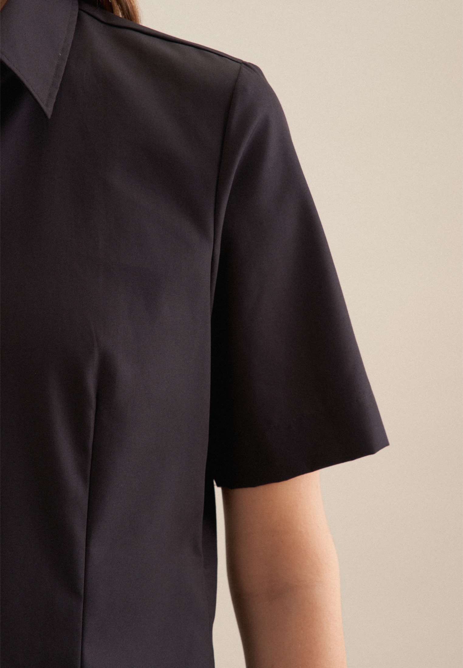 seidensticker Hemdbluse, Kragen Uni