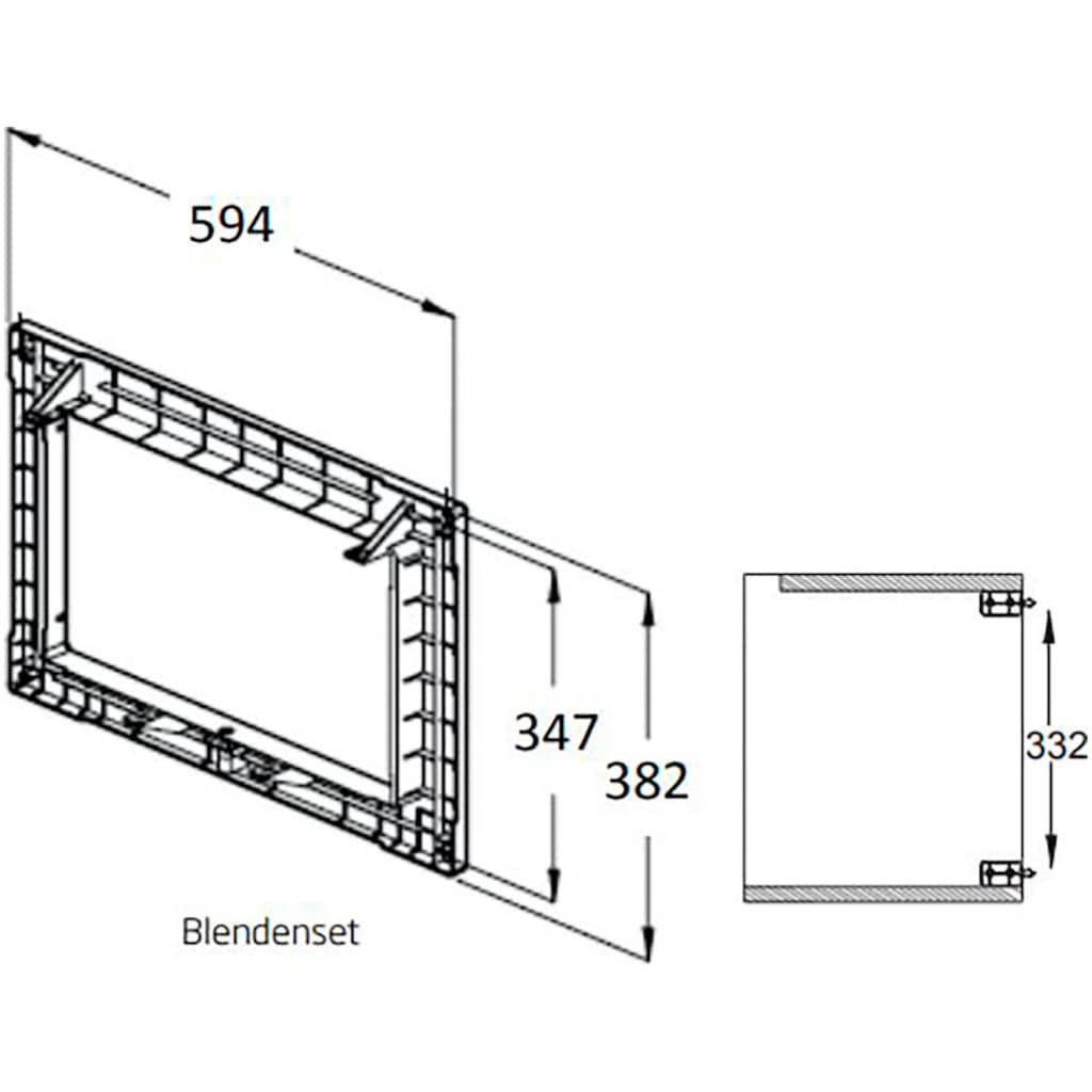 Grundig Einbaurahmen »MOK 20232 X«