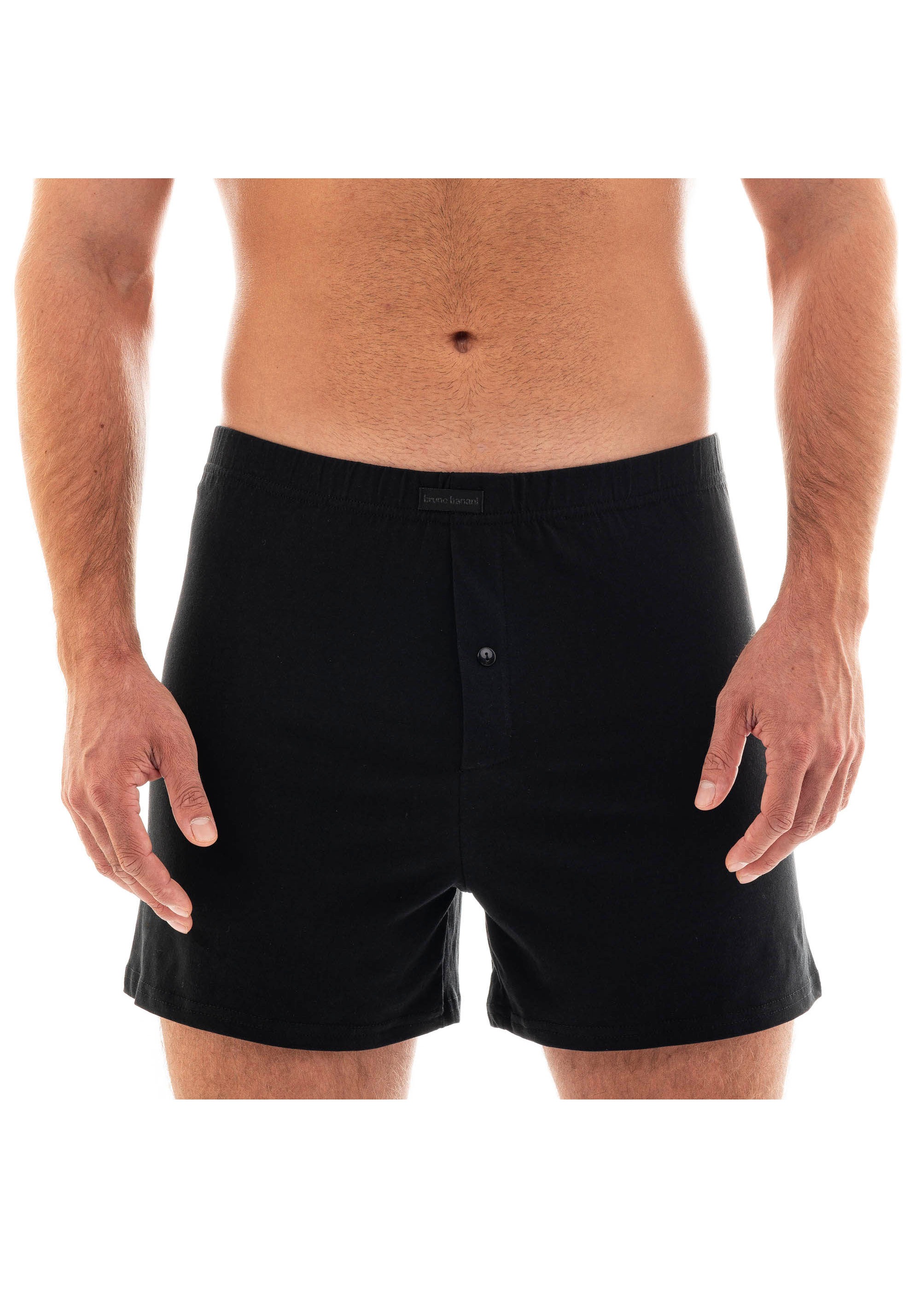 Bruno Banani Weiter Boxer »Loose Fit«, (2er Pack), mit Knopfleiste
