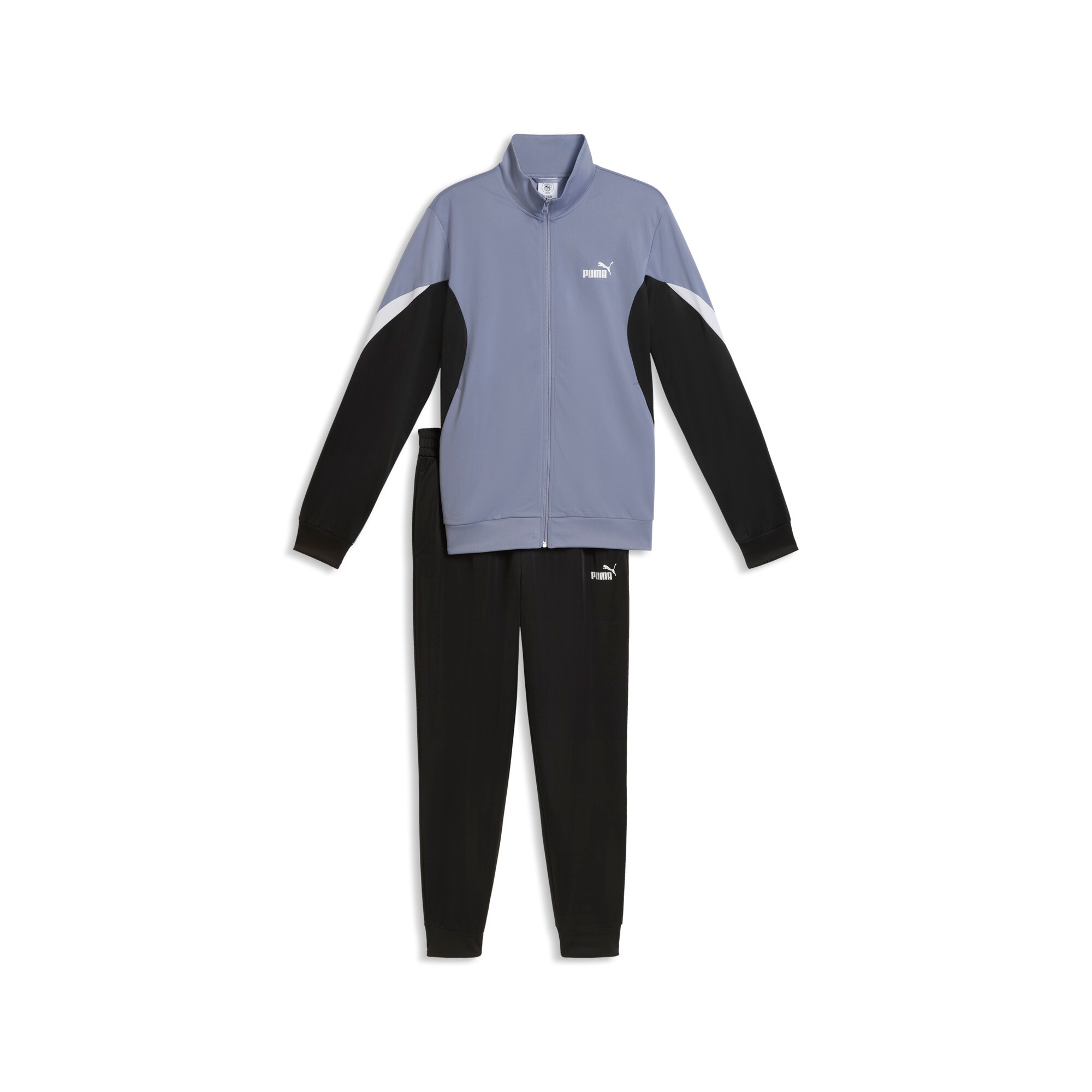 PUMA Trainingsanzug »ESS BLOCK POLY SUIT« 2 tlg. für entspannte Tage, für vielseitige Aktivitäten