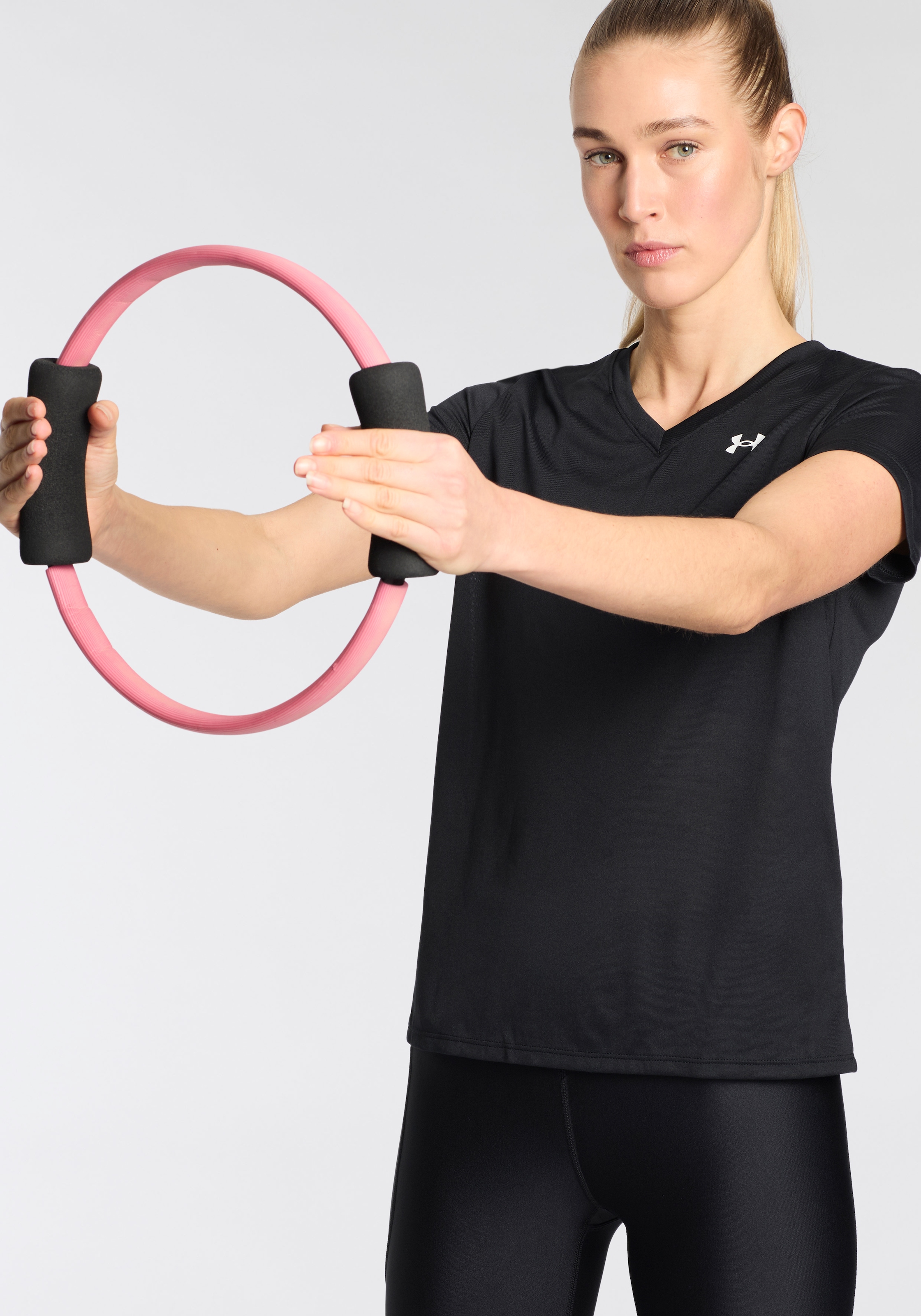 Under Armour® Sport-BH »CROSSBACK MID BRA« 1 Stk. elastischer Materialmix mit 13% Elasthan, leichtes Tragegefühl