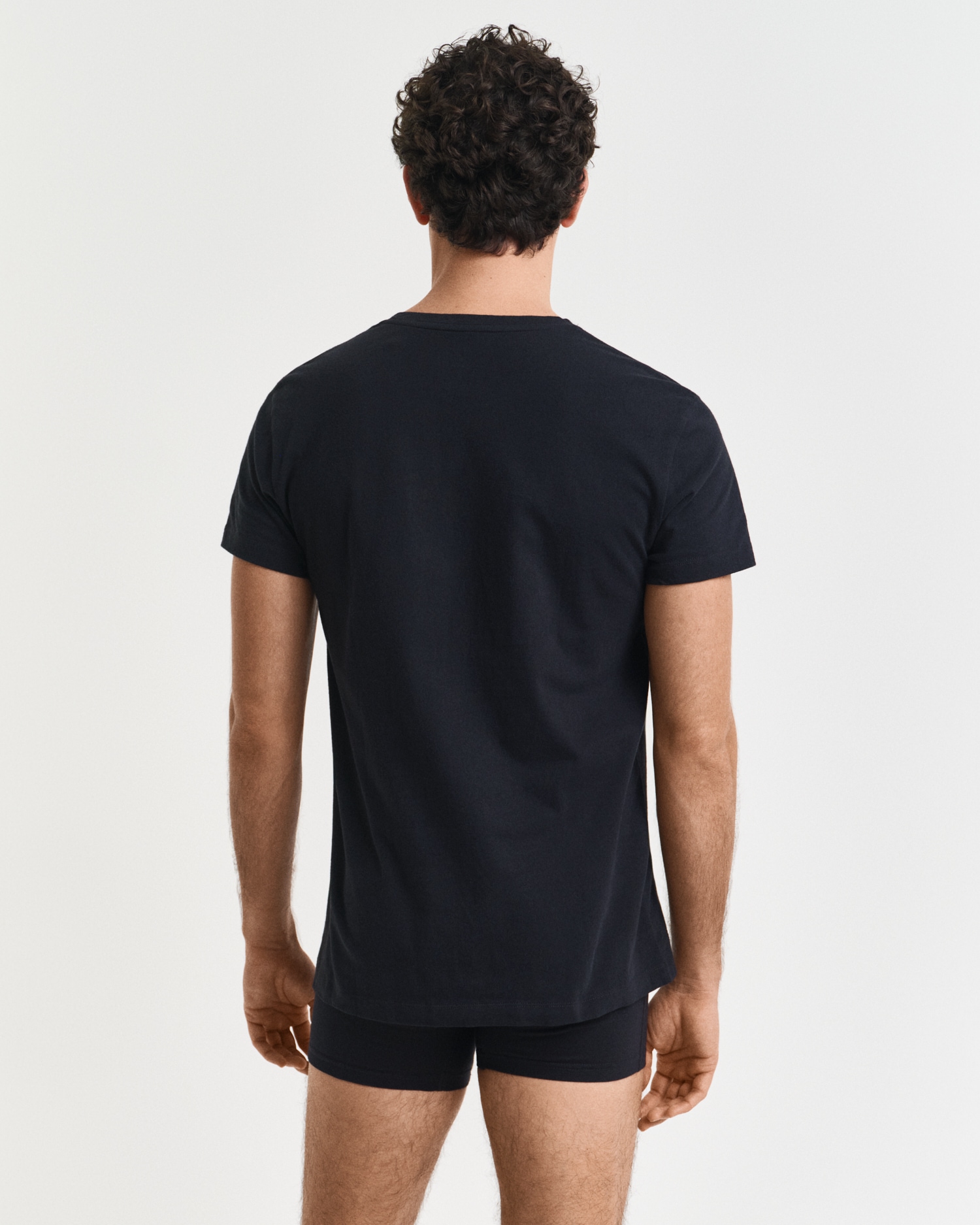 Gant Kurzarmshirt »V-NECK T-SHIRT 2-PACK« Mit V-Ausschnitt