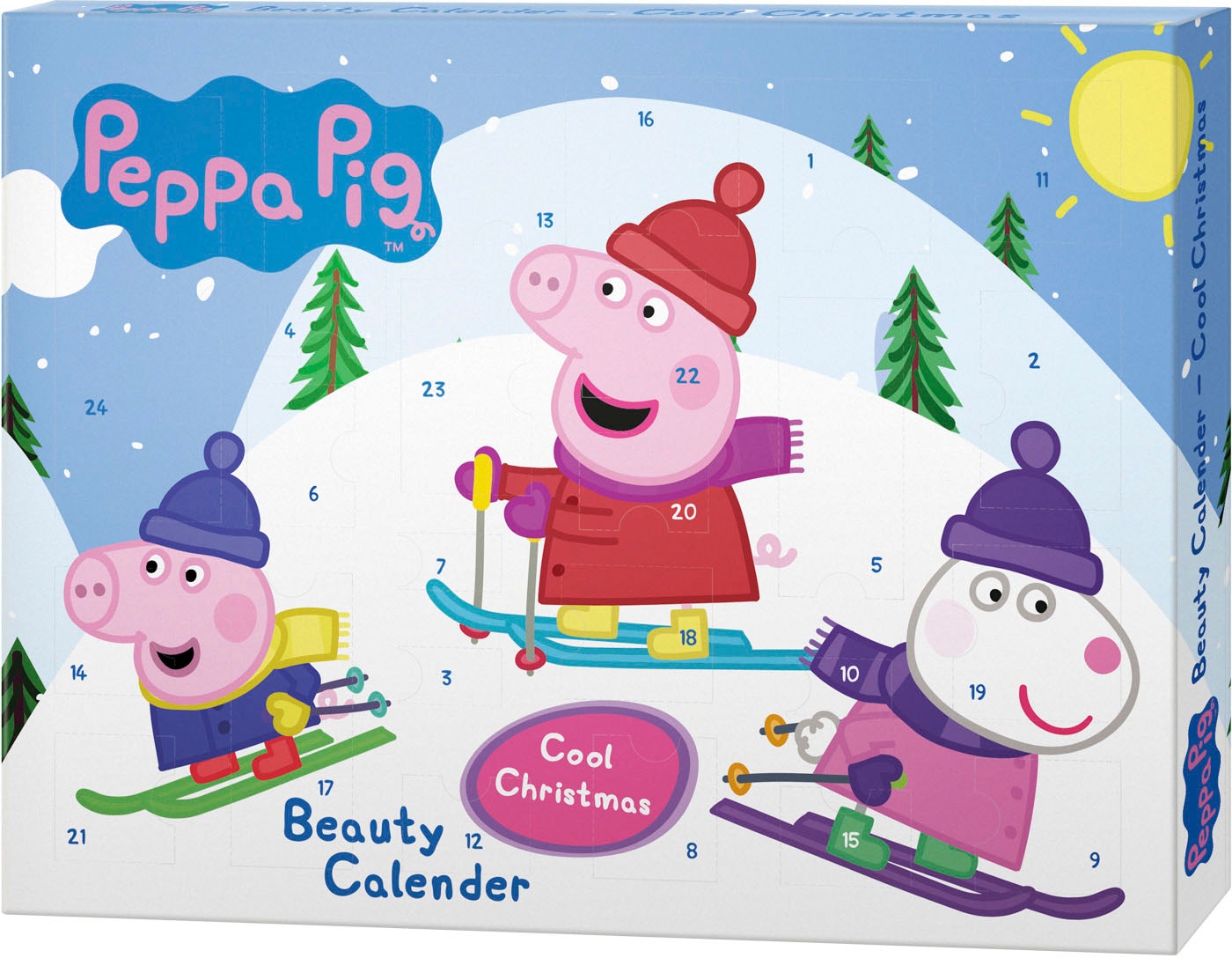 Peppa Pig Adventskalender »Peppa Pig Bath & Fun Calendar 'Cool Christmas'«, ab 6 Jahren