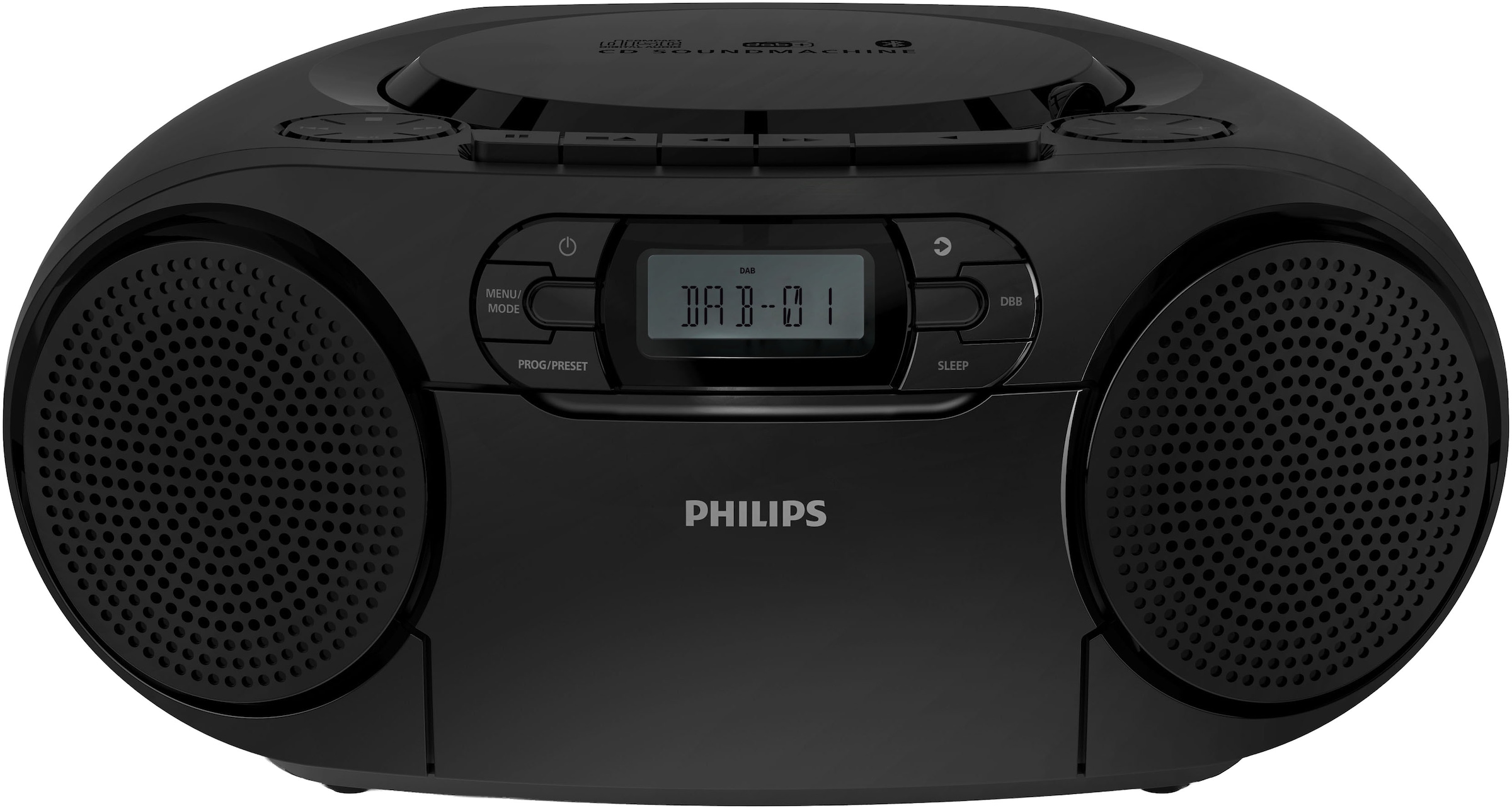 Philips Boombox »TAZ2500/10« (A2DP Bluetooth | AVRCP Bluetooth | Bluetooth Digitalradio (DAB+) | UKW mit RDS 3 W)
