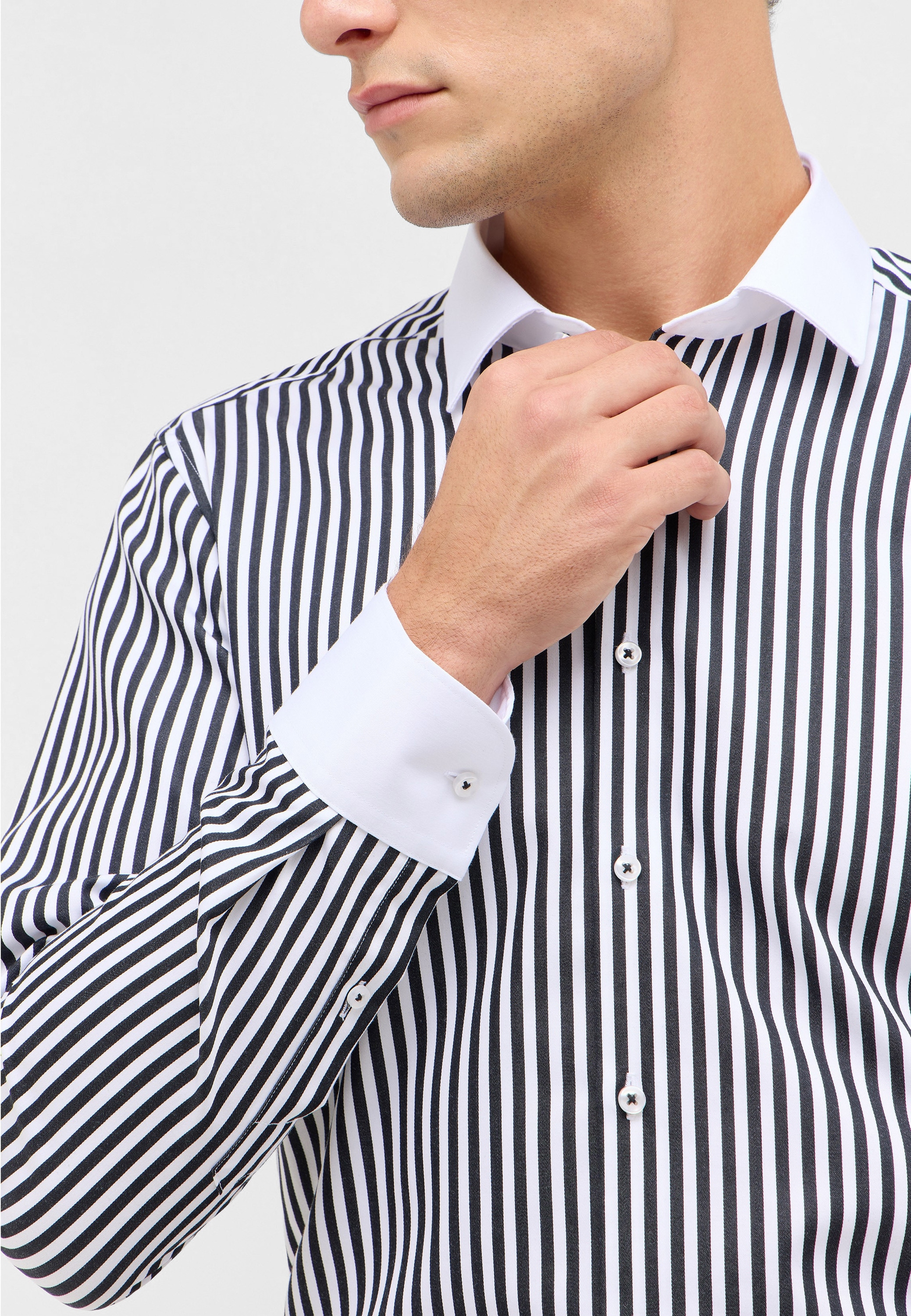 Eterna Langarmhemd »SLIM FIT« NON IRON (bügelfrei)