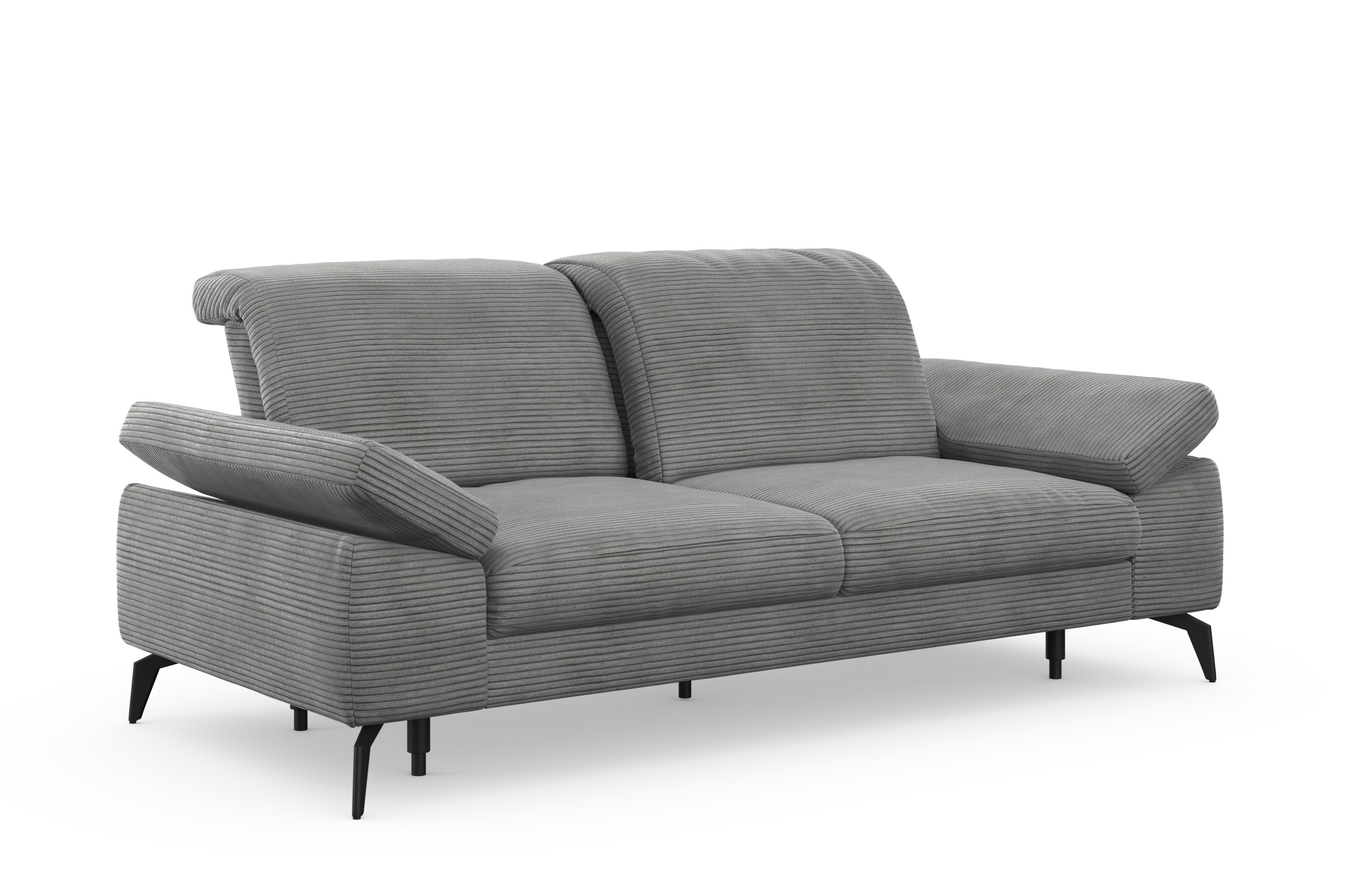 sit&more 2,5-Sitzer »Cabana«, Breite 211 cm, mit oder ohne Sitztiefen-, und Kopfteilfunktion