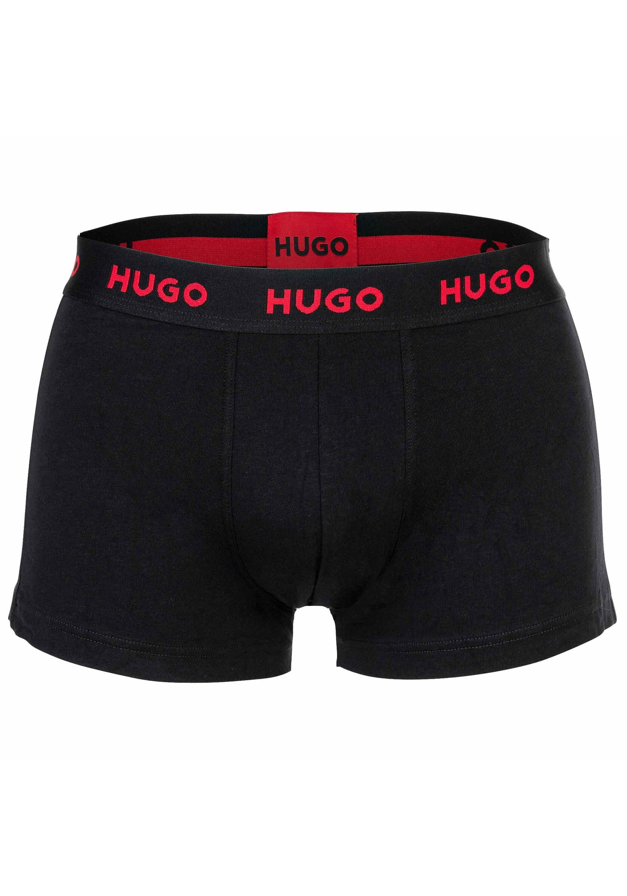 HUGO Boxershorts »Boxershort TRUNK TRIPLET DESIGN 3er Pack«