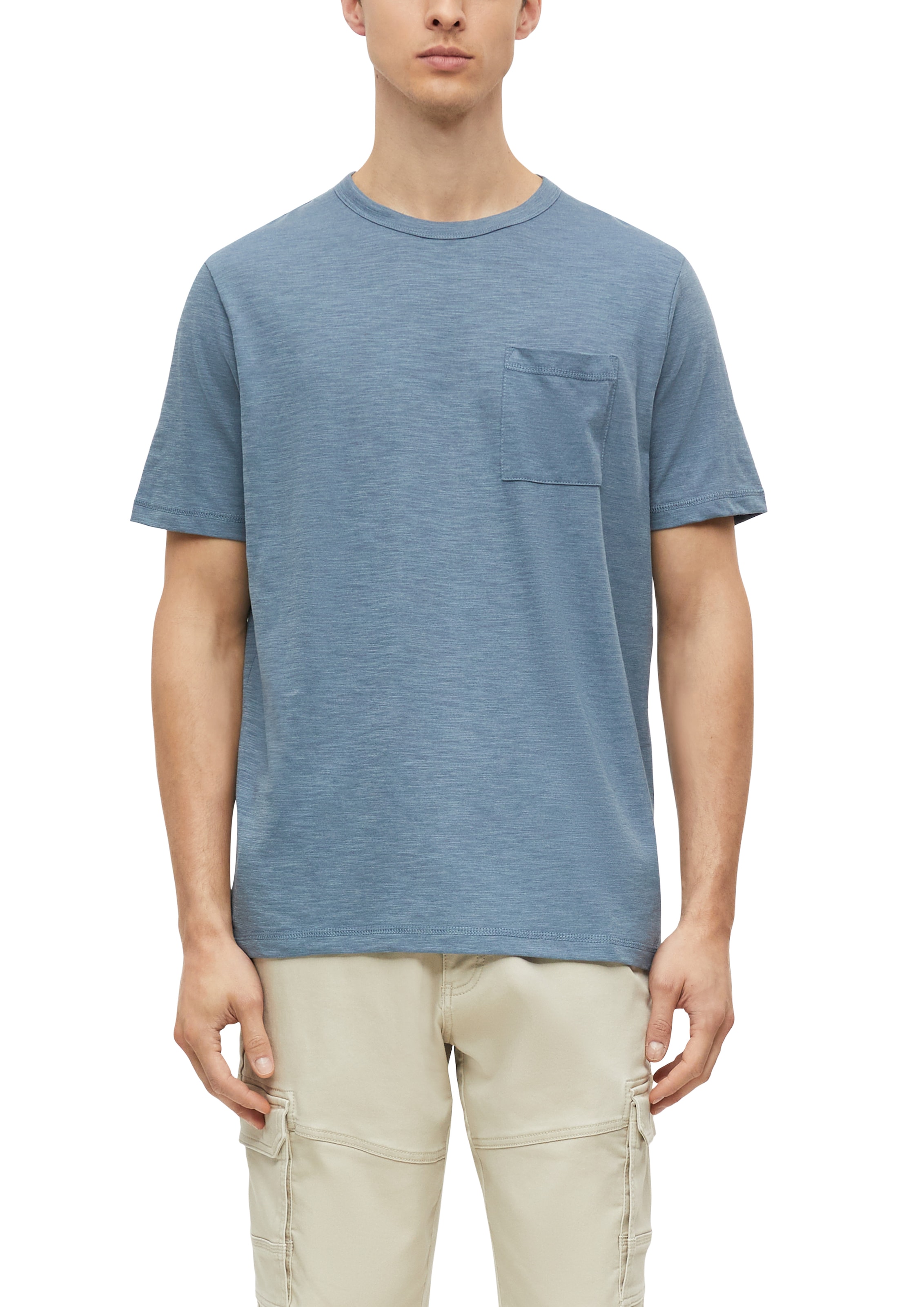 s.Oliver Kurzarmshirt Sommershirt - meliert