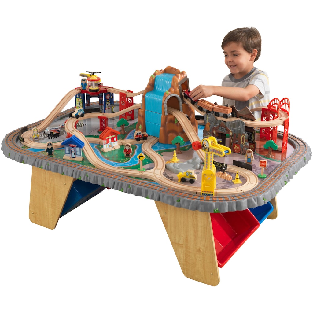 KidKraft® Spieltisch »Wasserfall Eisenbahntisch & Spielset«