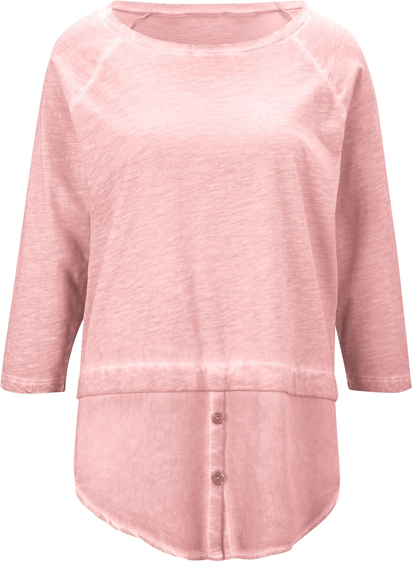 heine Rundhalsshirt »Shirt«, (1 tlg.)
