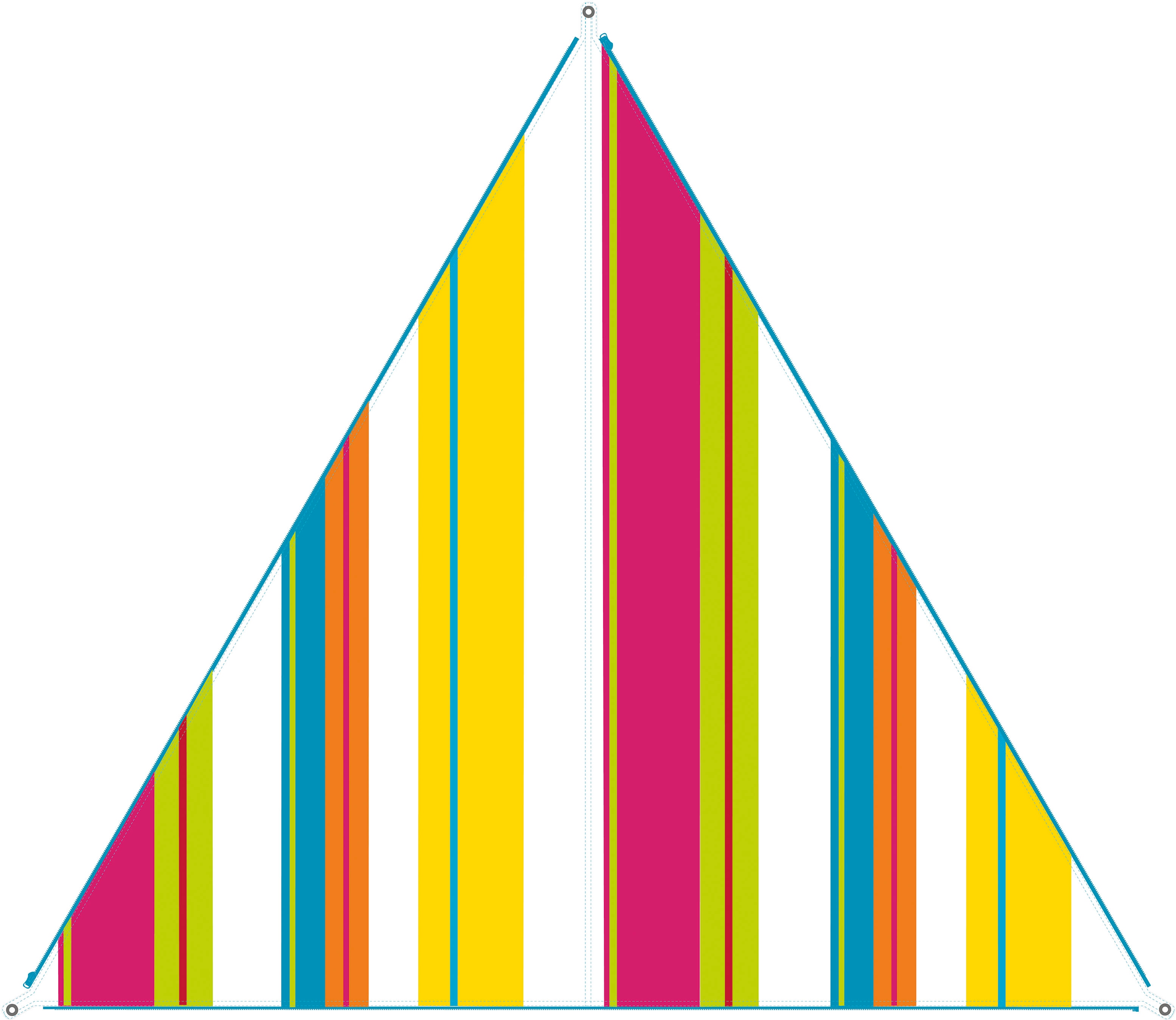 BENT Sonnensegel "Zip-Canvas"