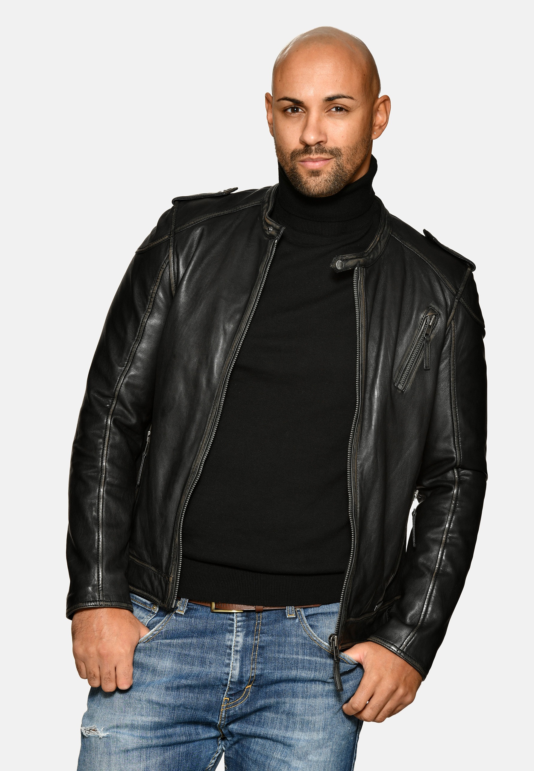 MUSTANG Lederjacke »Lederjacke 31020136«