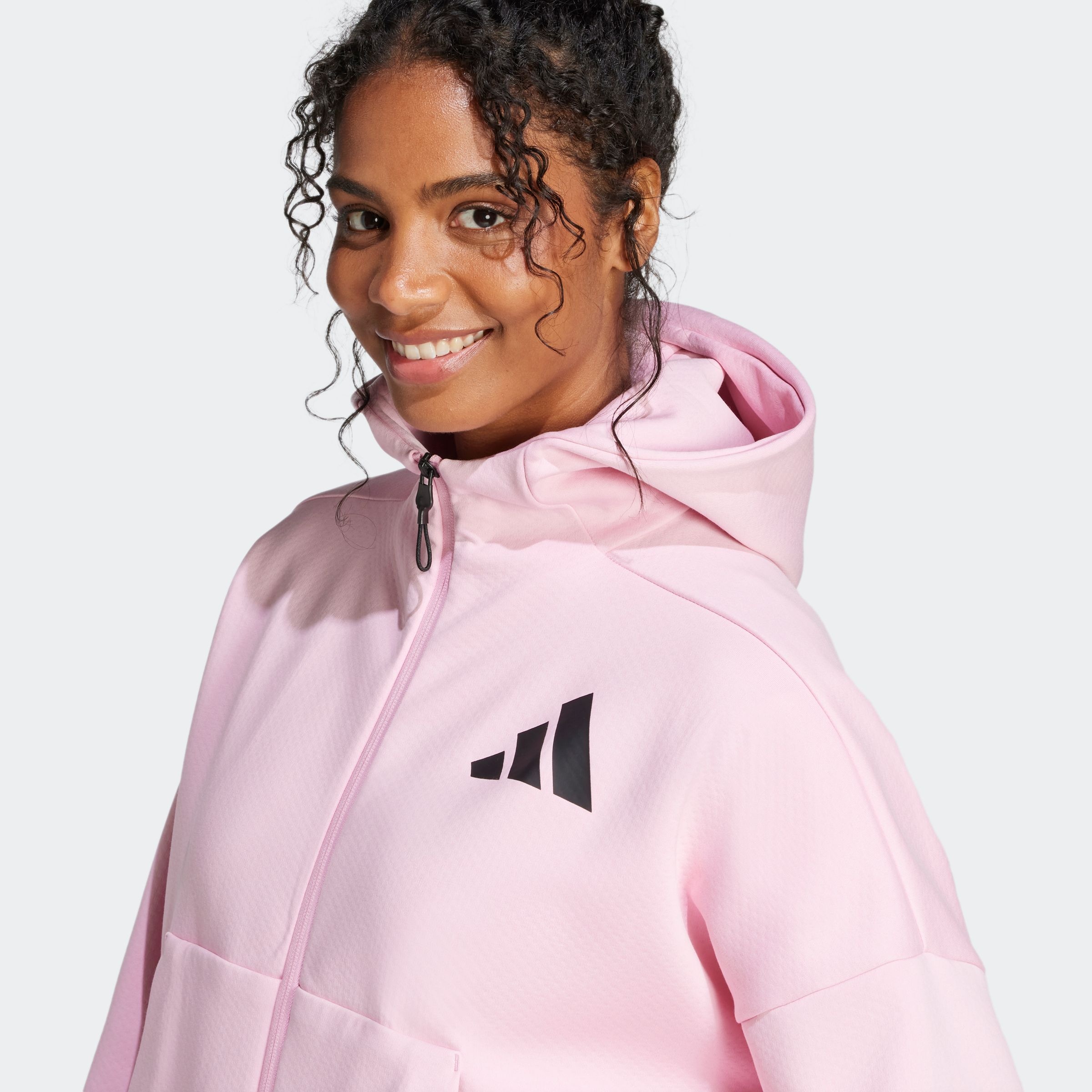 adidas Sportswear Kapuzensweatshirt »W Z.N.E. FZ«