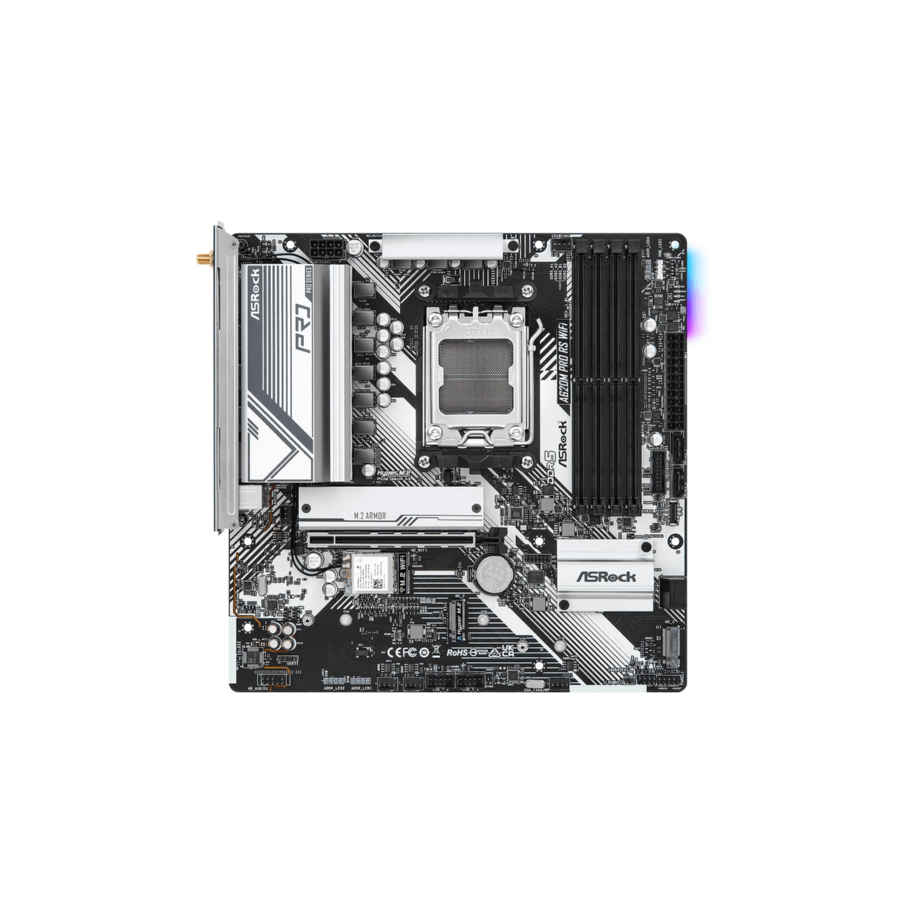 Asrock Mainboard »A620M Pro RS WiFi«