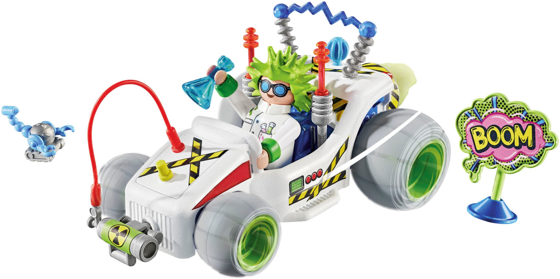 Playmobil® Konstruktions-Spielset »Rasender Professor (71633), Funstars«, (40 St.), Made in Europe