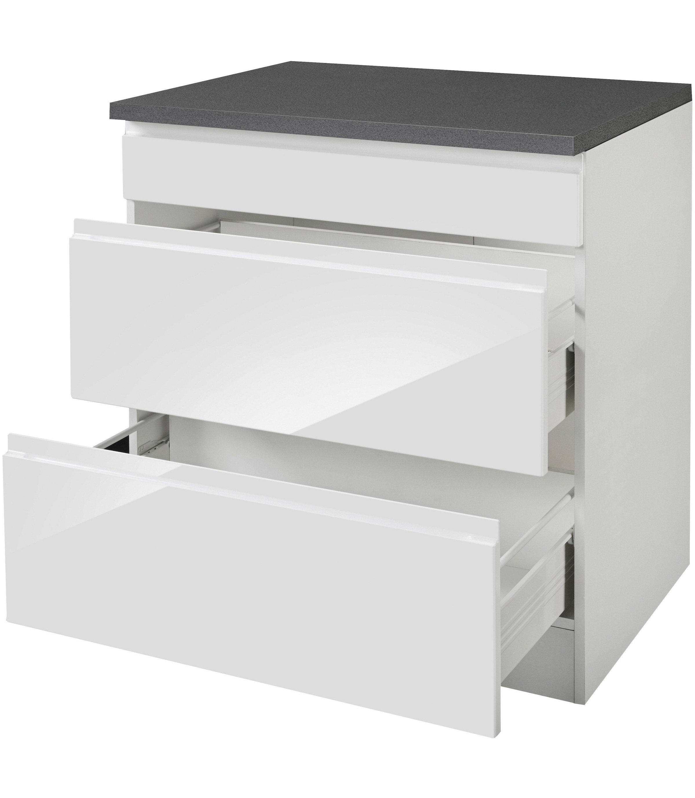 KOCHSTATION Kochfeldumbauschrank »KS-Virginia« 80 cm breit