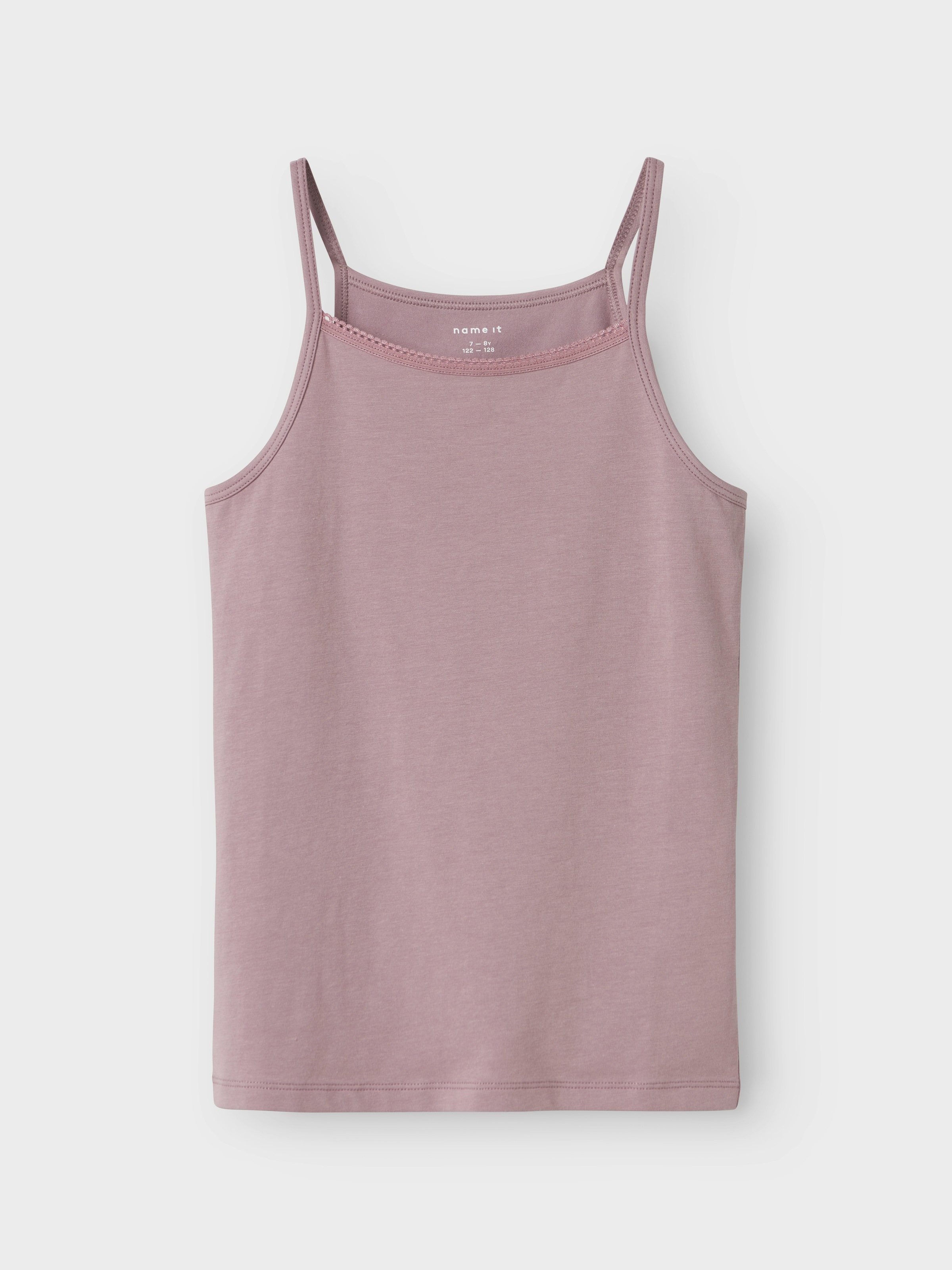 Name It Unterhemd »NKFSTRAP TOP 2P BARELY PINK BOW NOOS«, (Packung, 2 St.)
