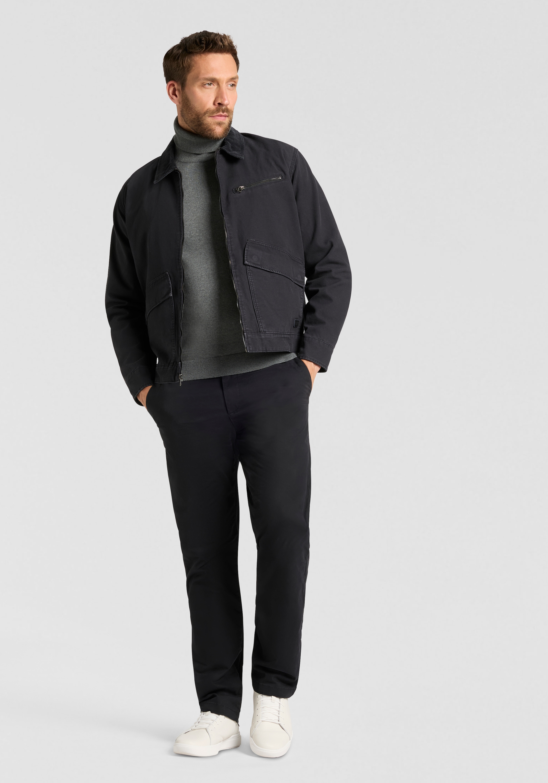 Timberland Kurzjacke »Strafford Washed Canvas Jacket« 1 Stk. tlg. in großen Größen