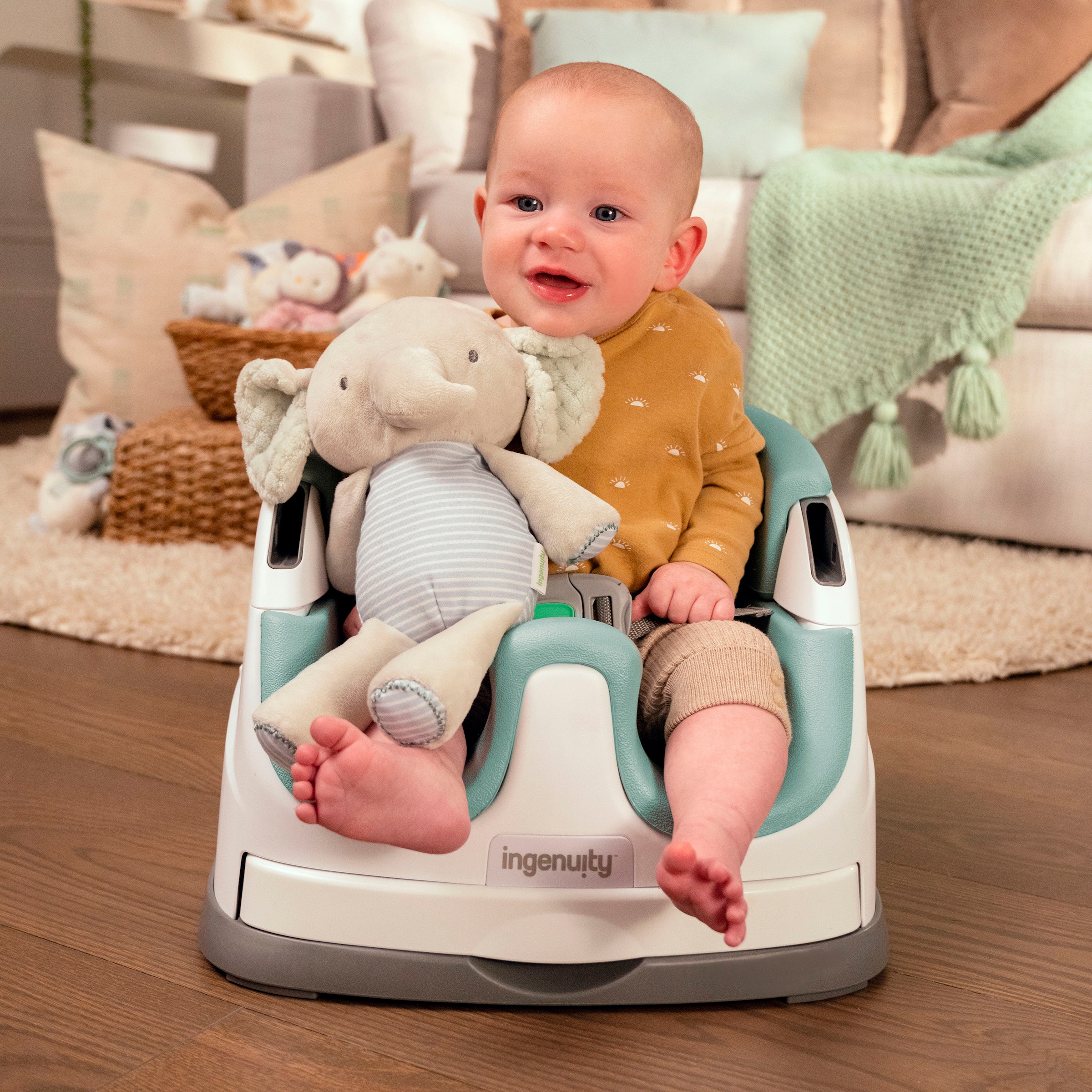 ingenuity Tischsitz »Baby Base 2-in-1™ Seat – Mist™«