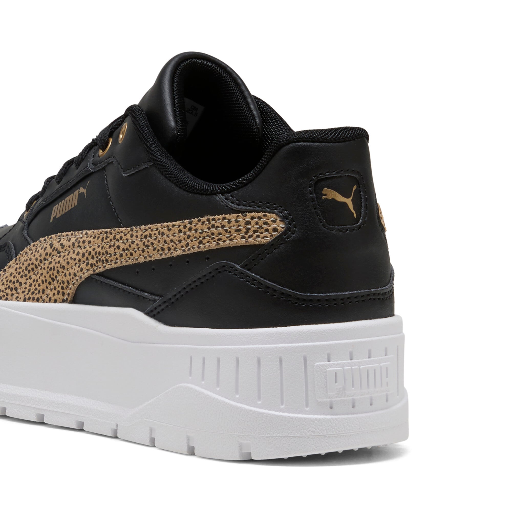 PUMA Sneaker »KARMEN II IDOL TOPCAT«  mit Leo-Print, leicht profilierte Gummilaufsohle