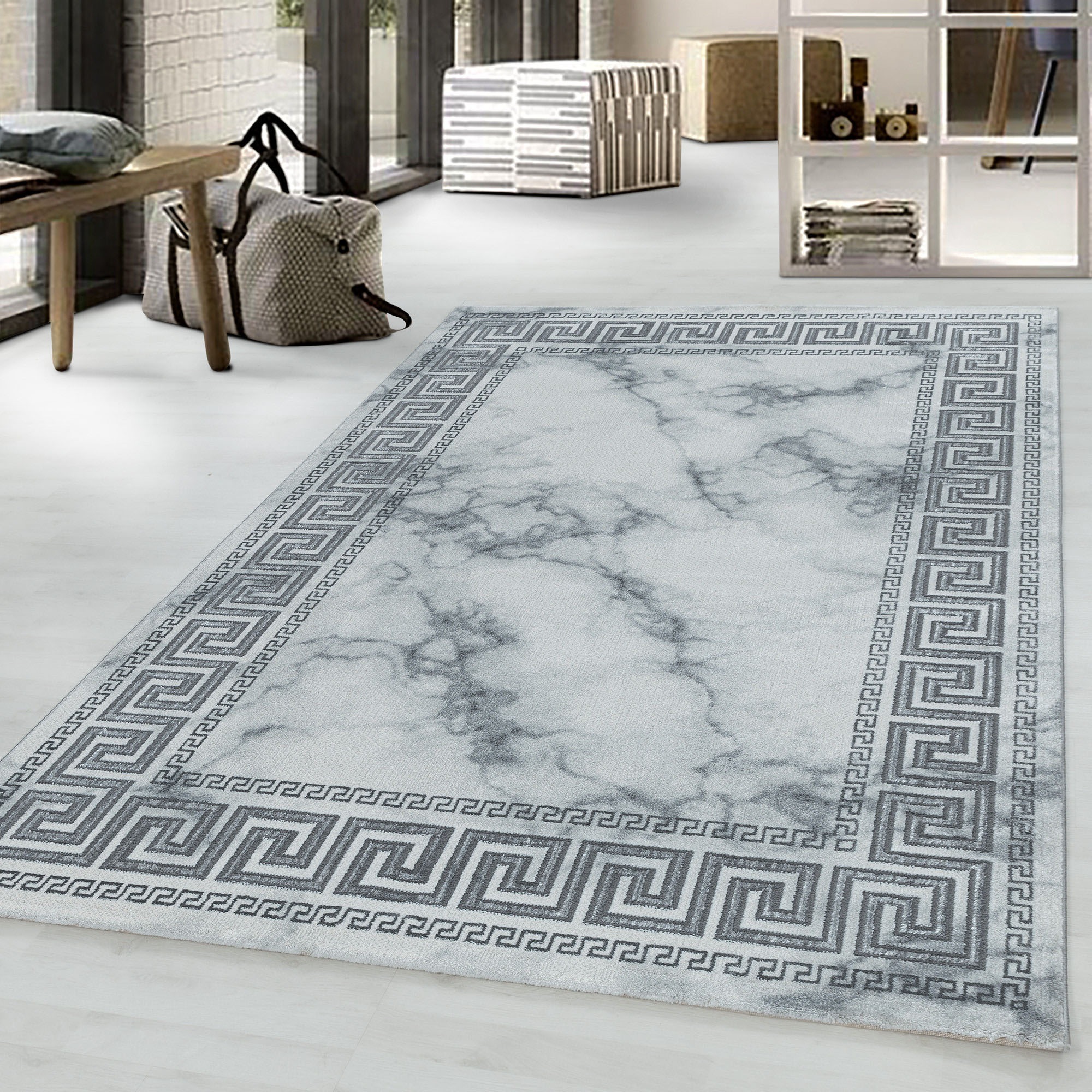 Ayyildiz Teppiche Teppich »NAXOS 3818«, rechteckig, 12 mm Höhe, Wohnzimmer