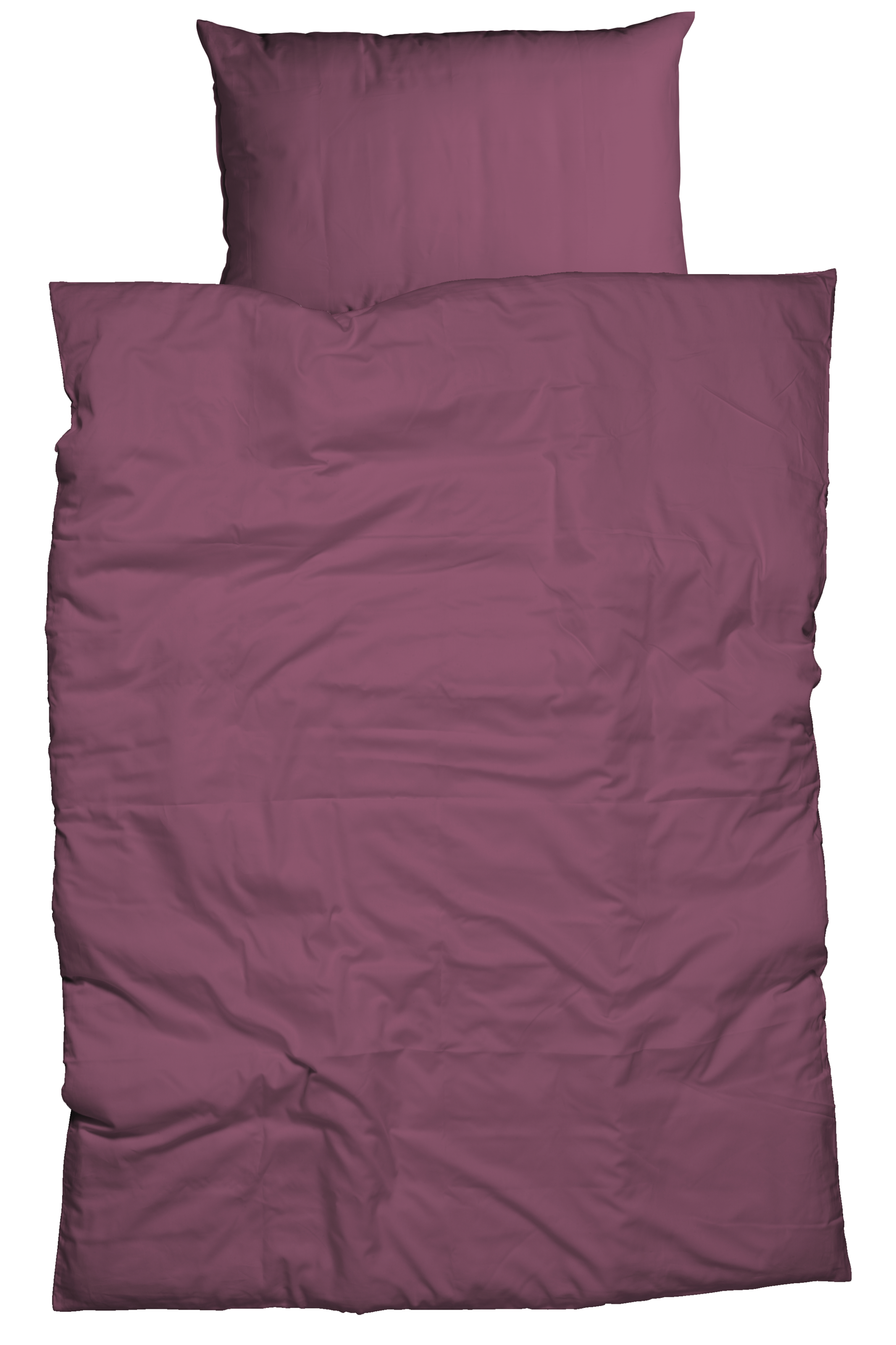CASATEX Bettwäsche "Uni" 3 Stk. Uni Design, Reißverschluss, tolle Farben
